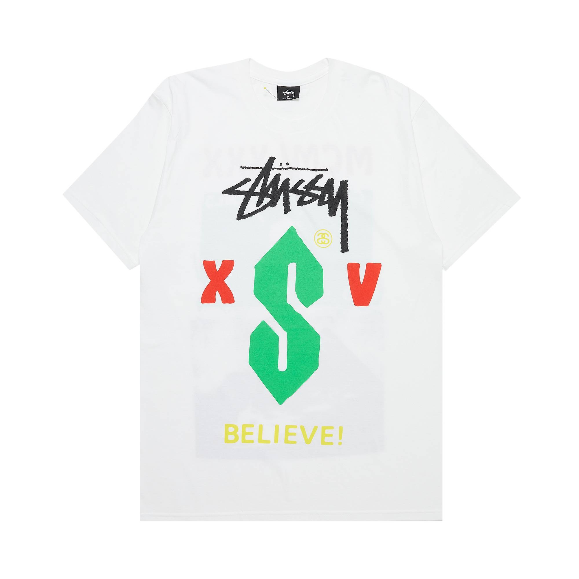 Stussy Believe Tee 'White' - 1