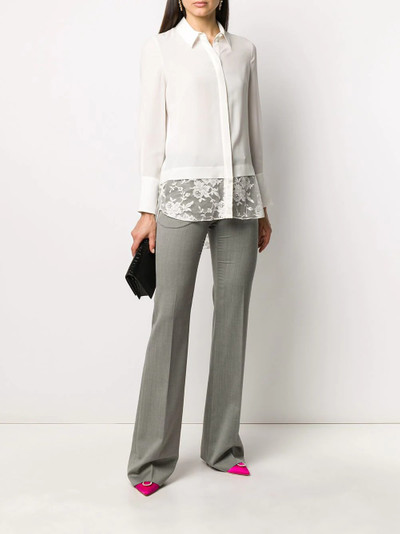 Alexander McQueen lace detail blouse outlook