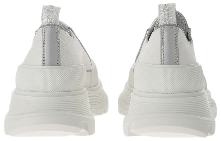 Alexander McQueen Tread Slick Lace Up Shoes 'White Grey' 705664W4TGA9348 - 3