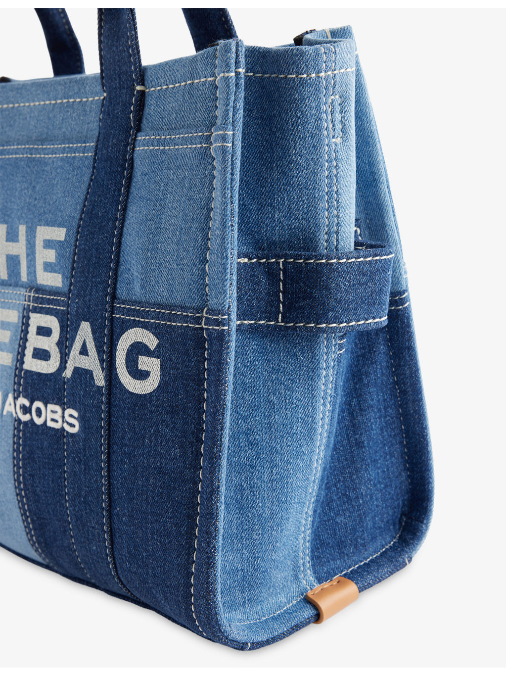 The Medium Tote Denim Bag - 2