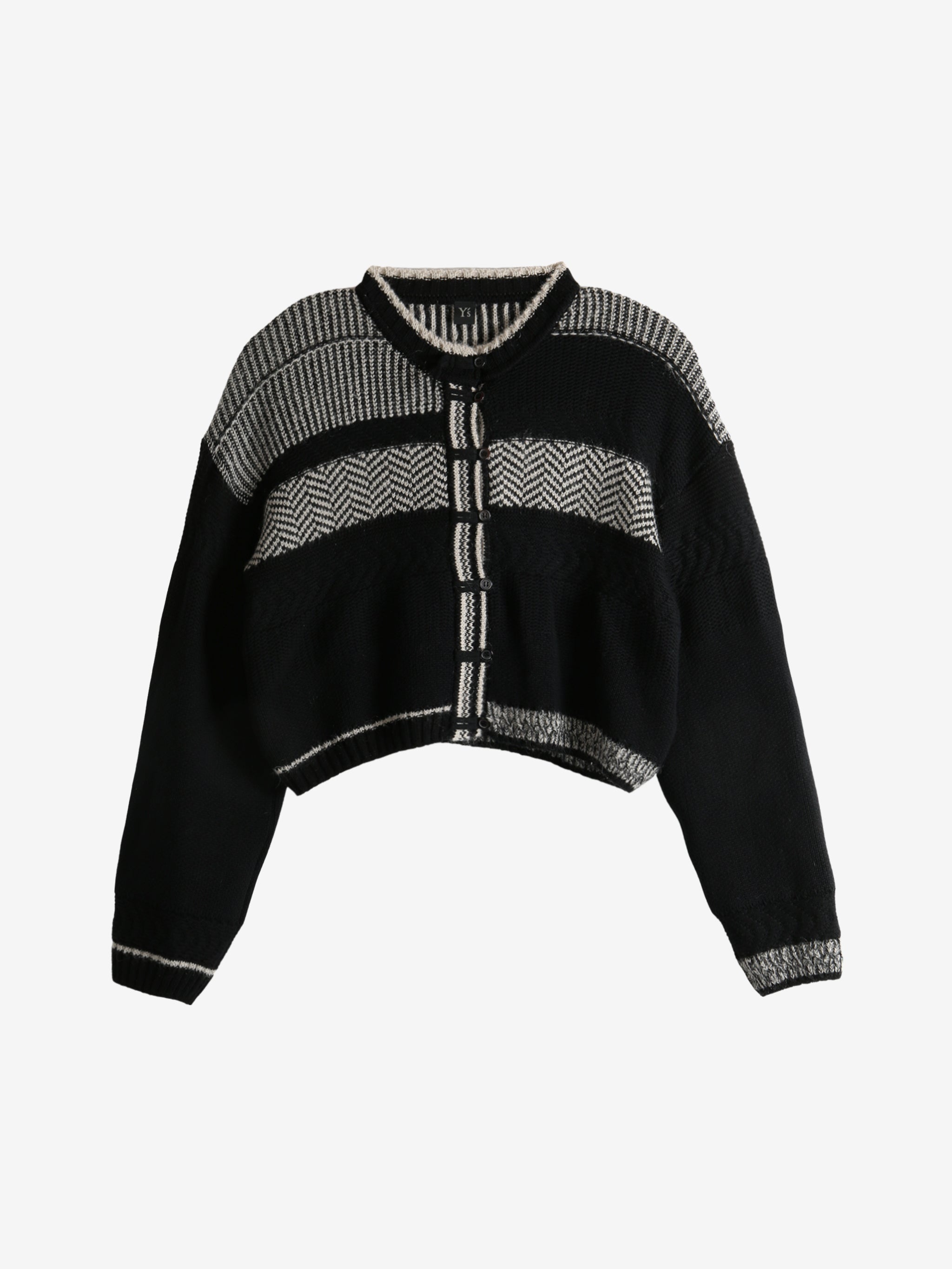 Y'S - Women Desing Knit Cardigan - 4