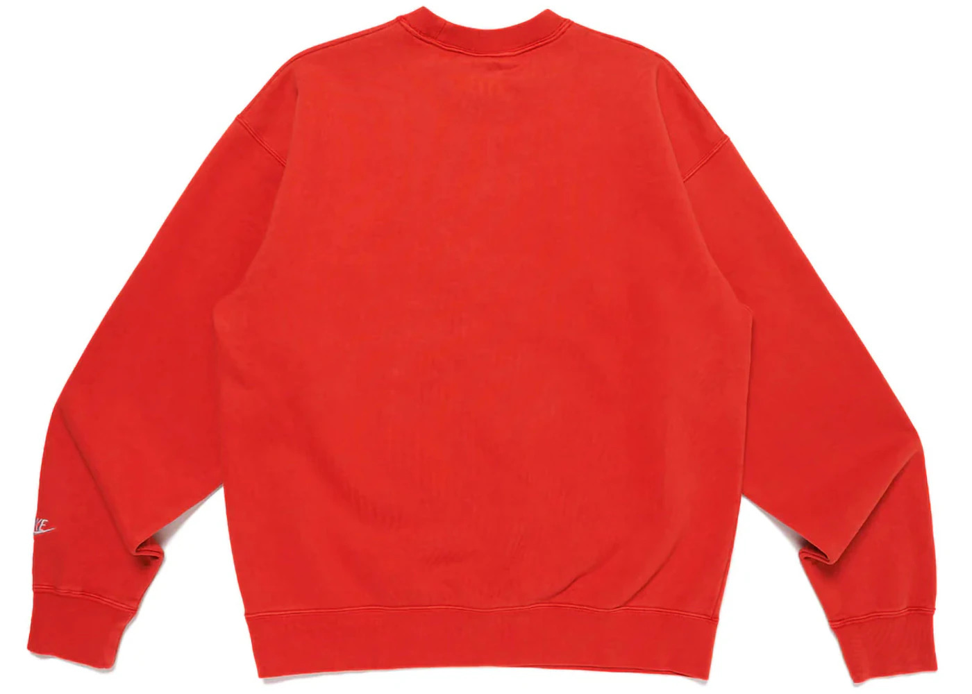 Nike x Nigo NRG Fleece Crew Sweatshirt Red - 2
