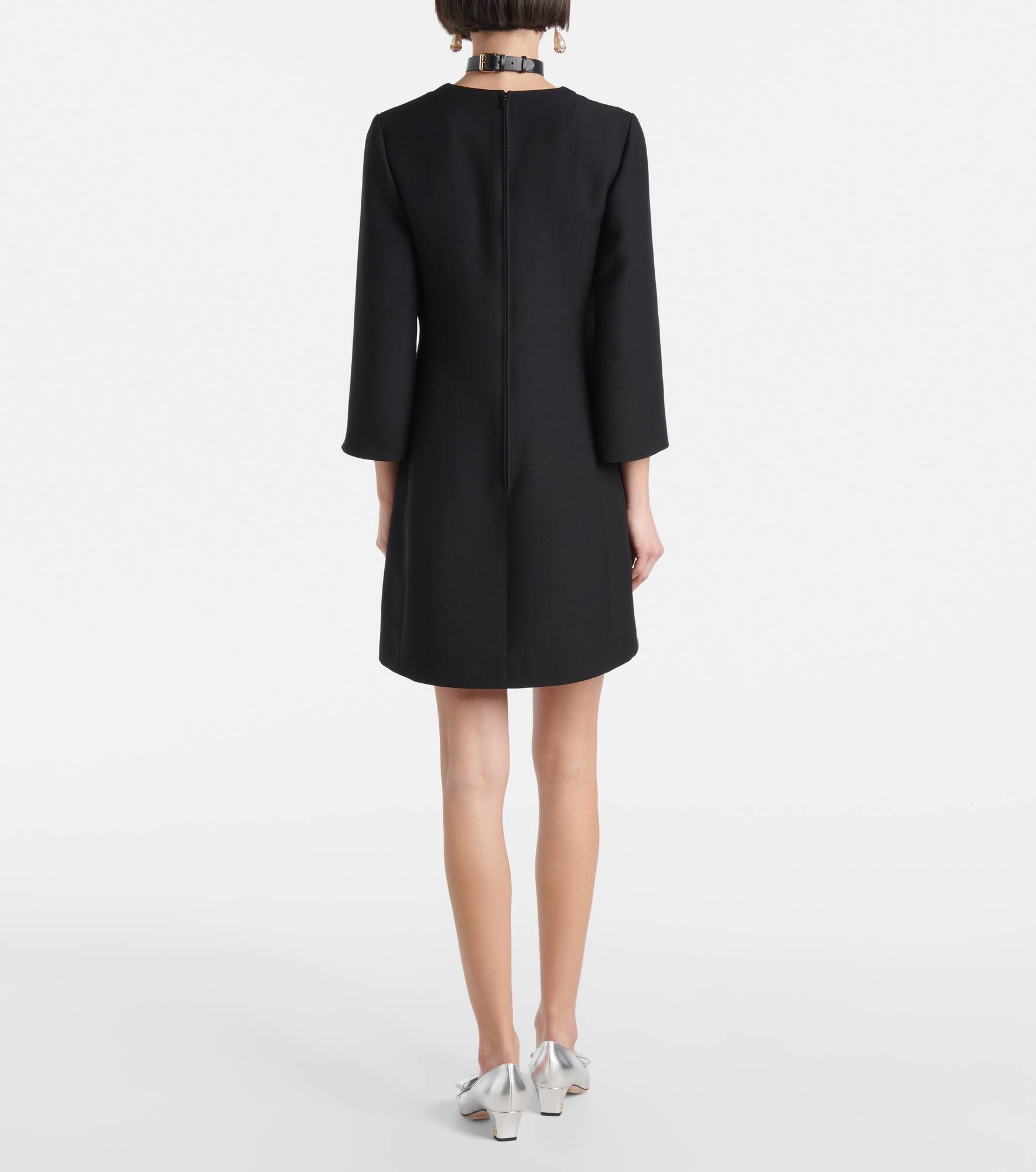 Crepe Couture mini dress - 3