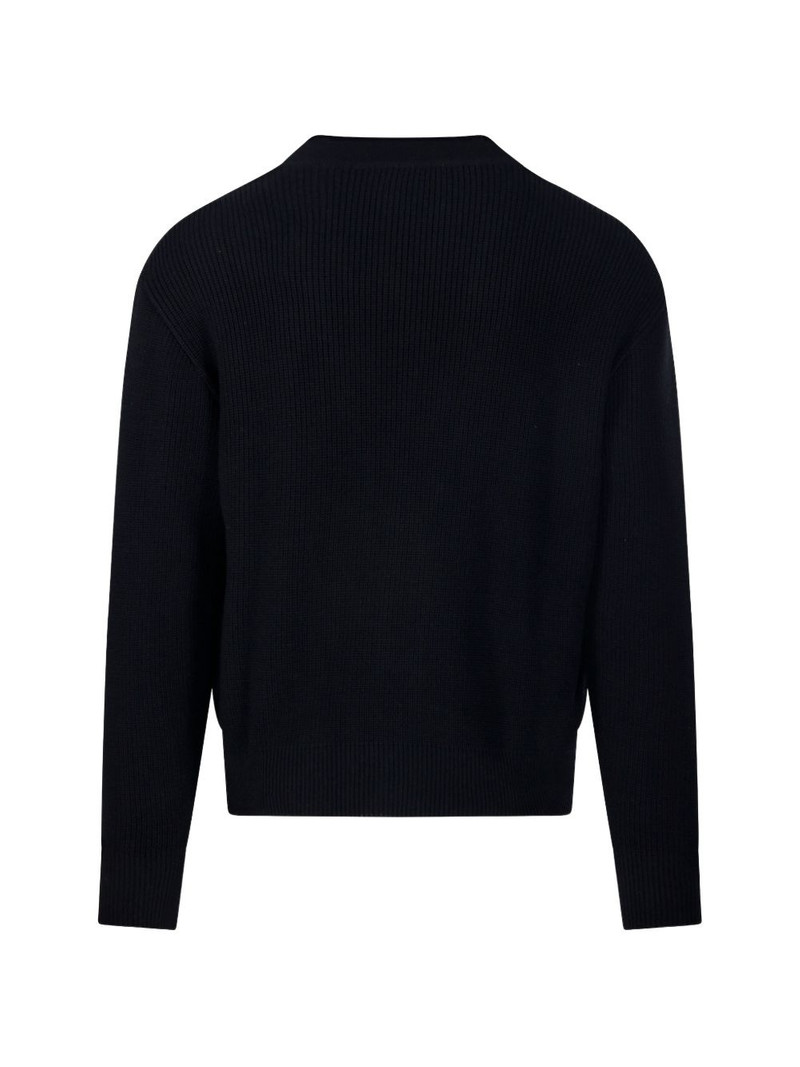 LARDINI buttoned V-neck cardigan outlook