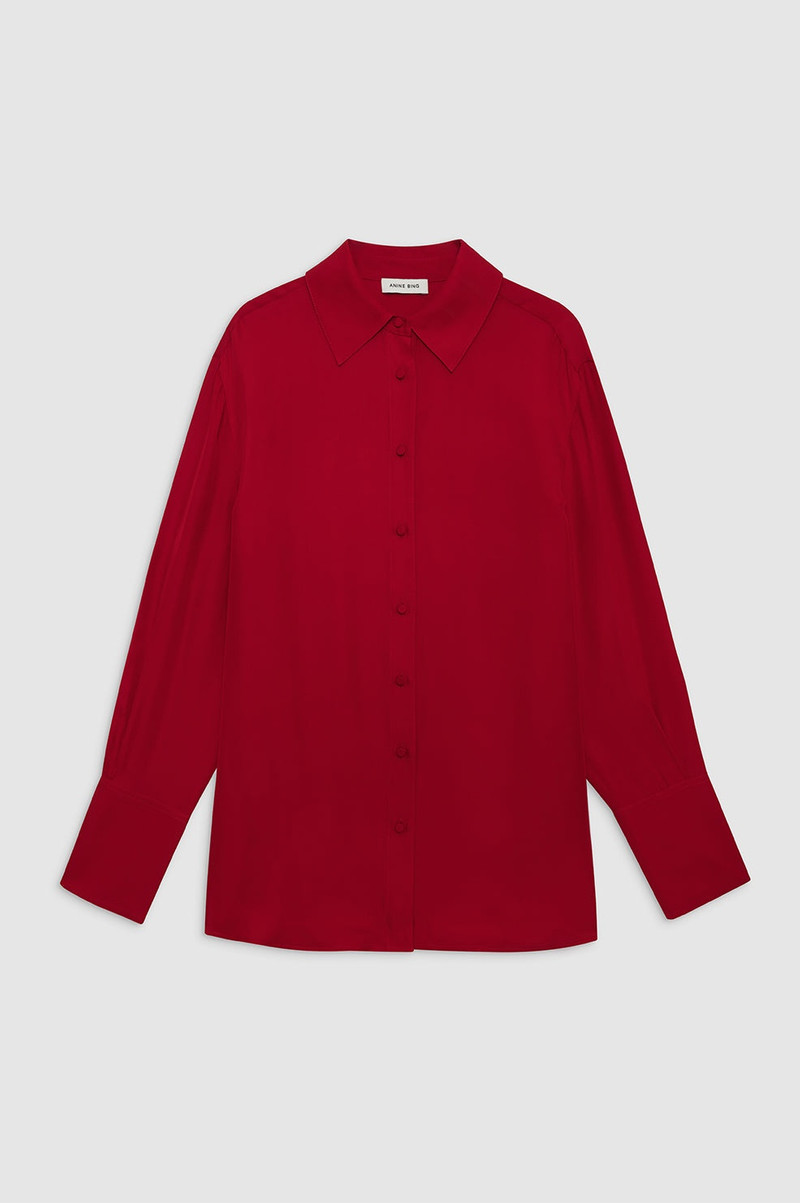 Bridget Shirt - Scarlet Red 1