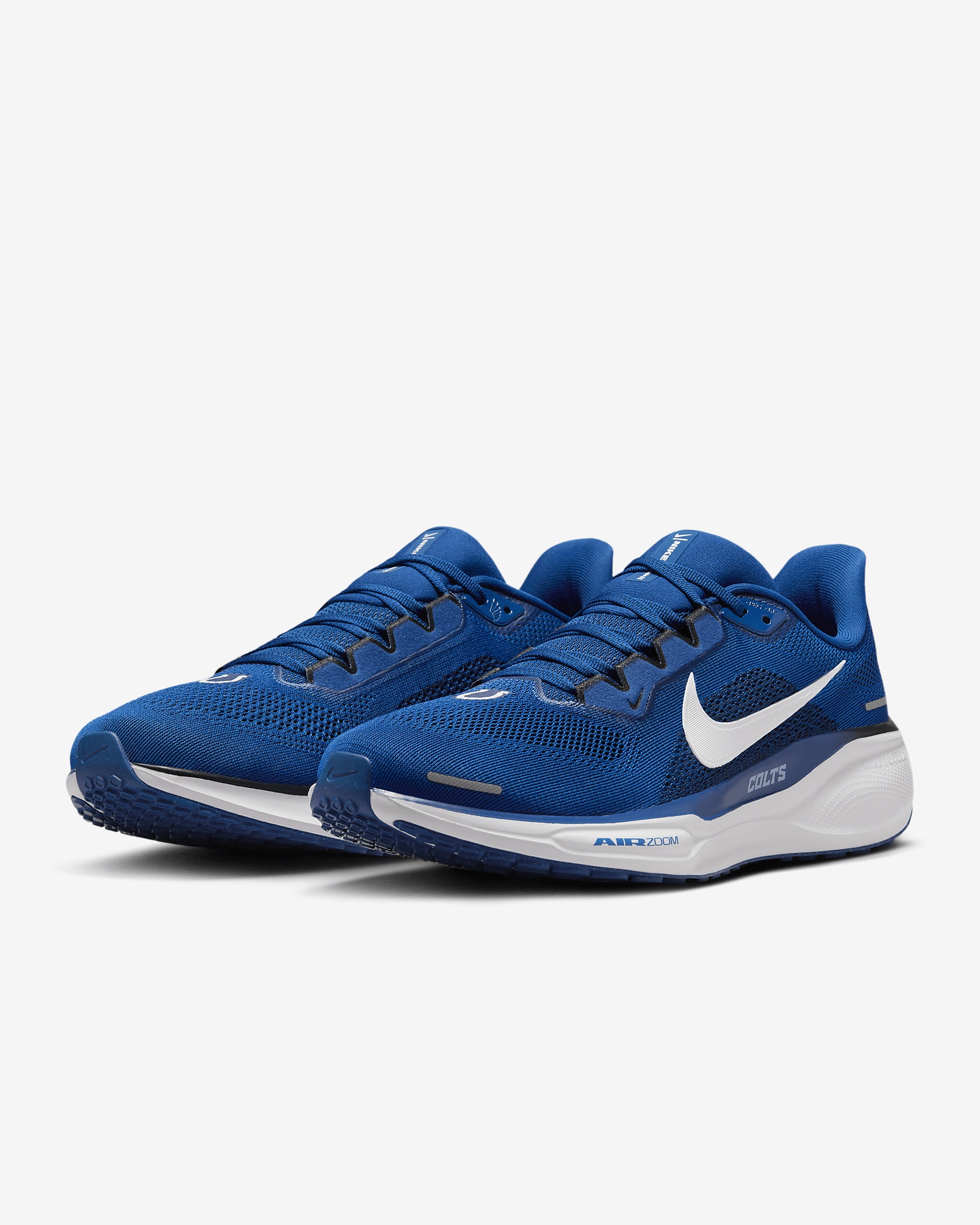 Nike Pegasus 41 NFL Indianapolis Colts Men's Road Running Shoes - 5