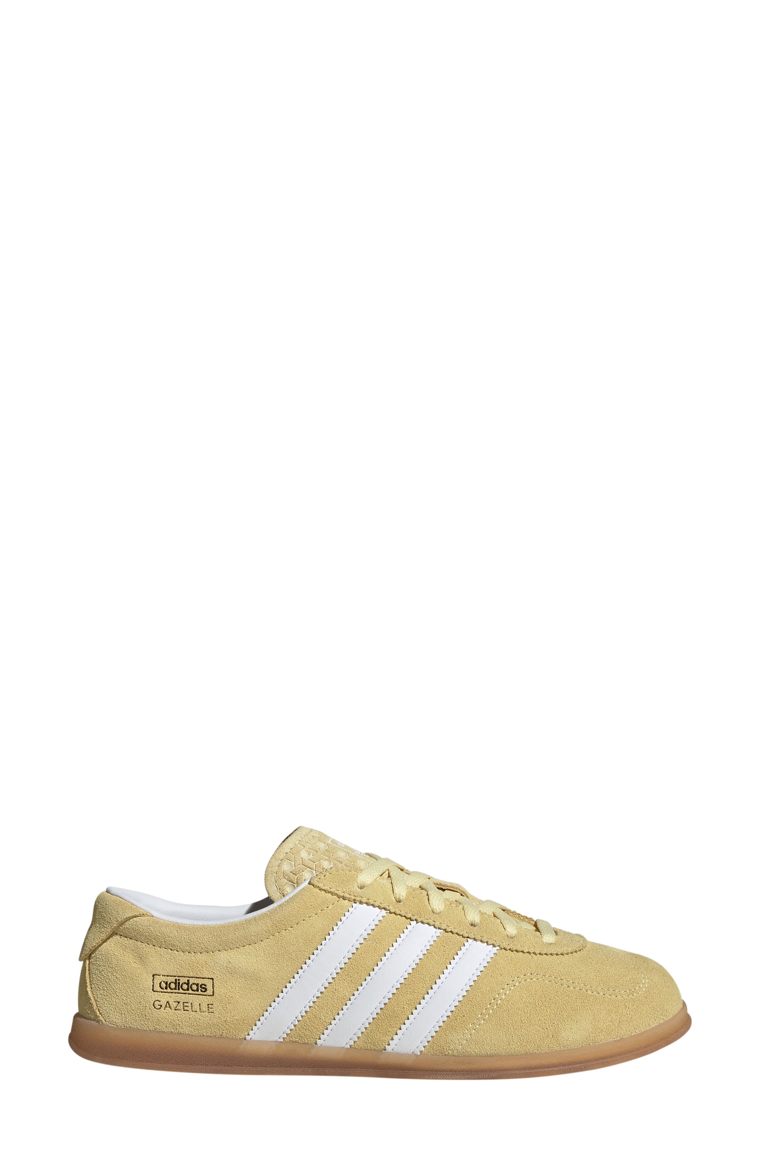 adidas Gazelle Lo Pro Sneaker in Almost Yellow/White/Gum at Nordstrom - 3