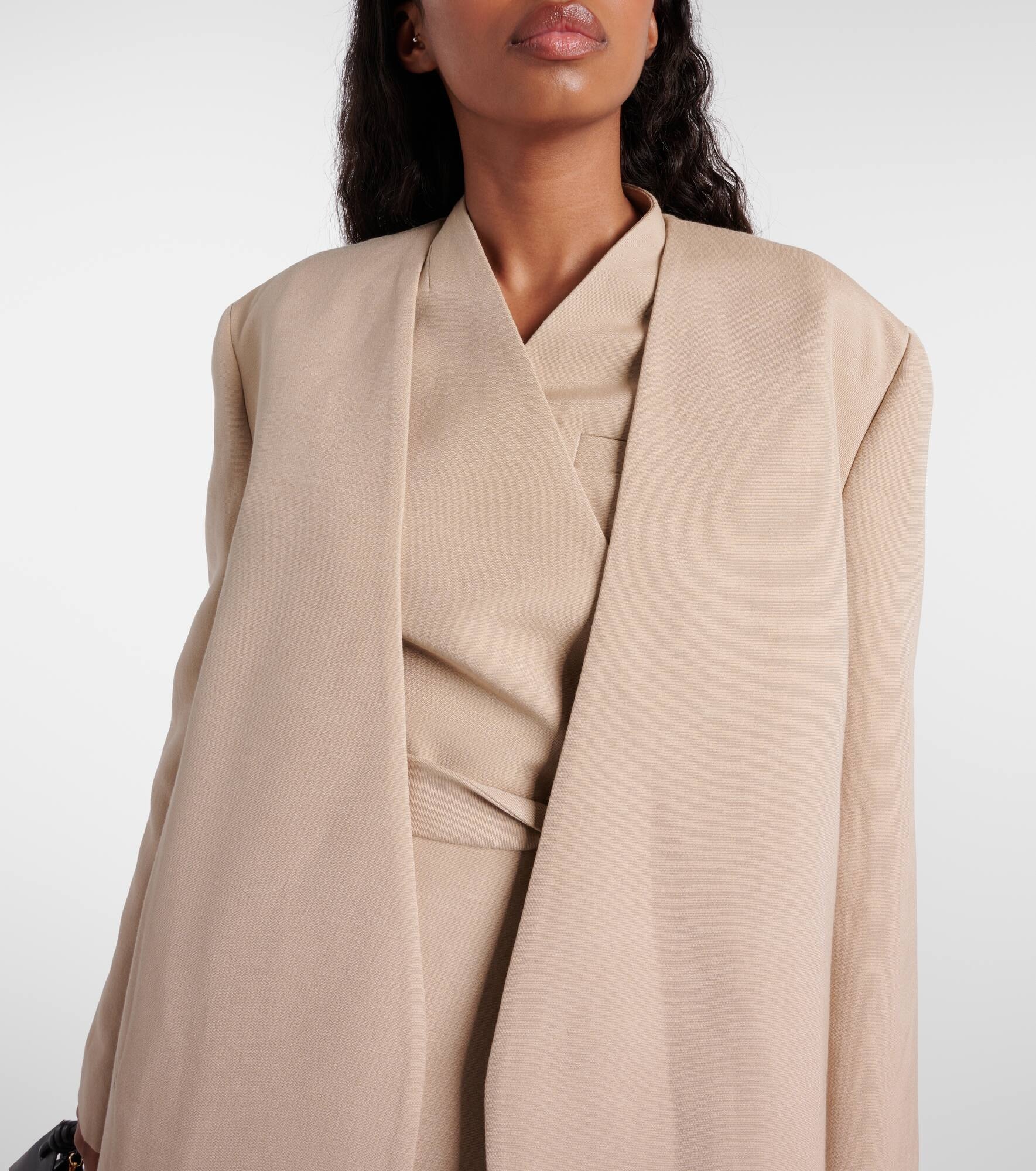 Allegra cotton-blend coat - 4