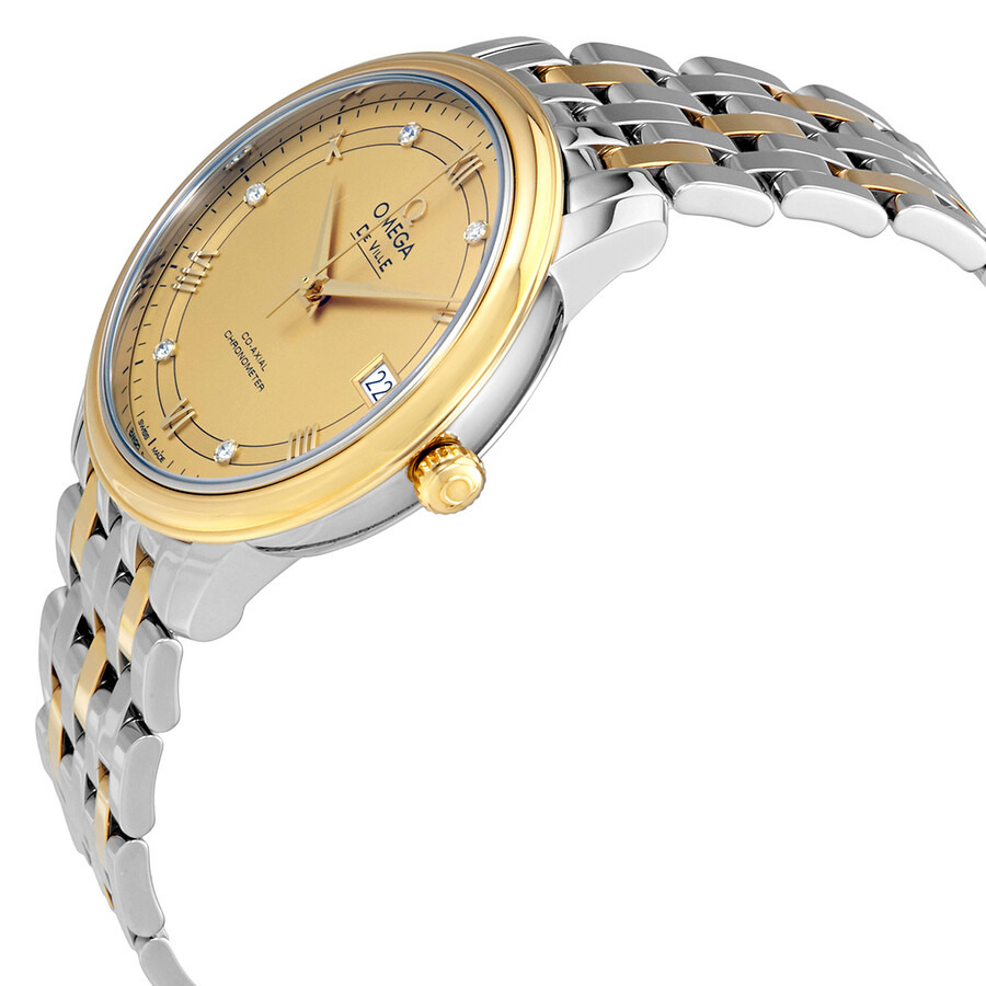 Omega De Ville Prestige Champagne Dial Men's Watch 424.20.37.20.58.002 - 2
