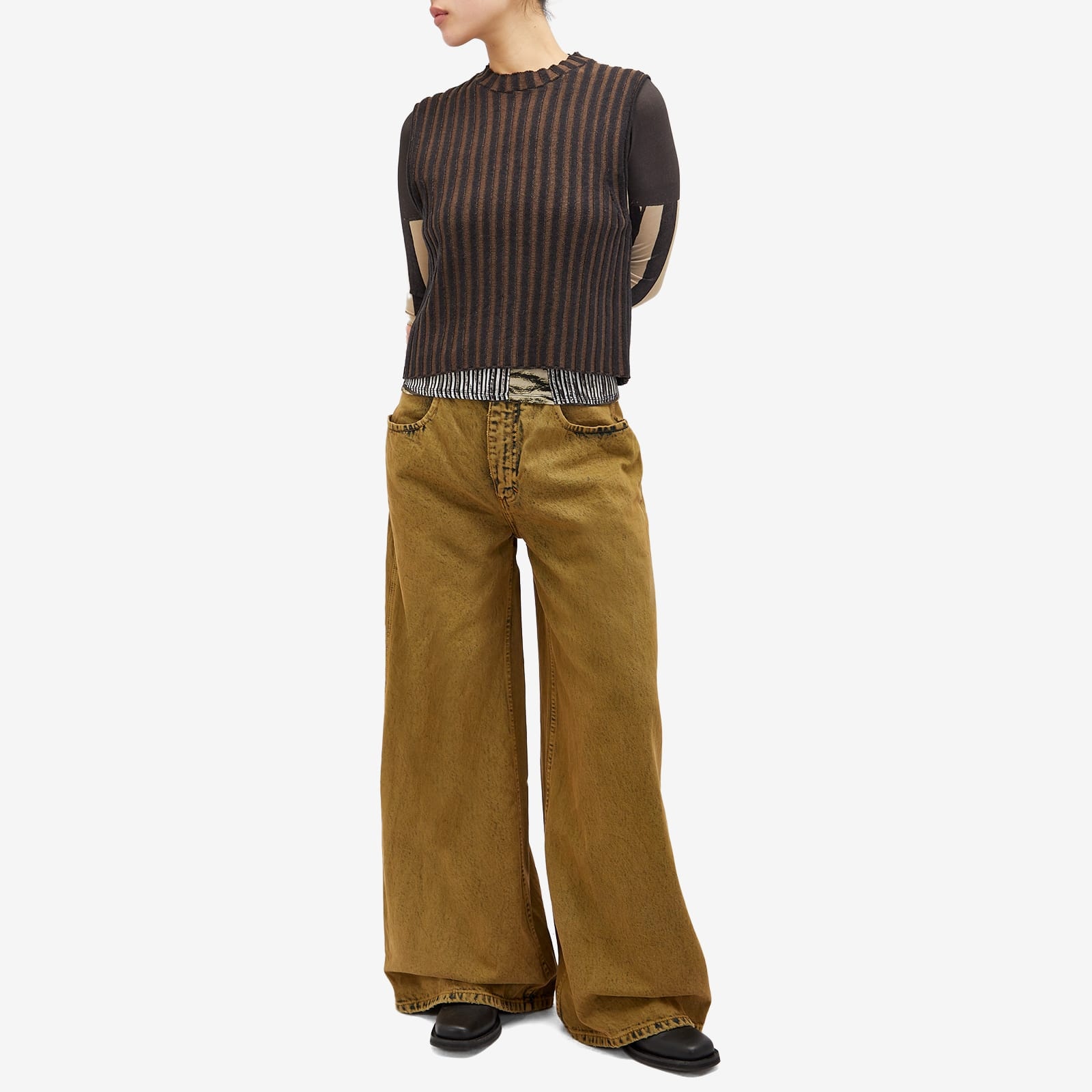 Eckhaus Latta Ultra Wide Leg Jean - 4