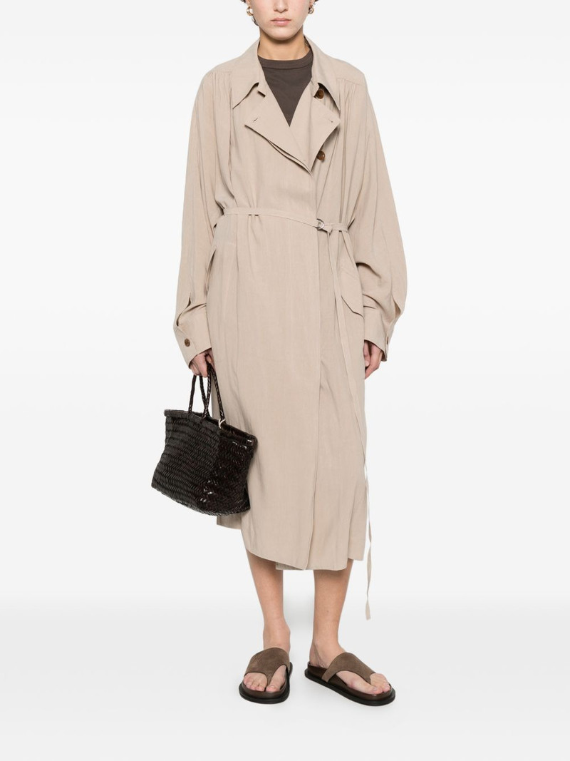 ELEH belted coat outlook