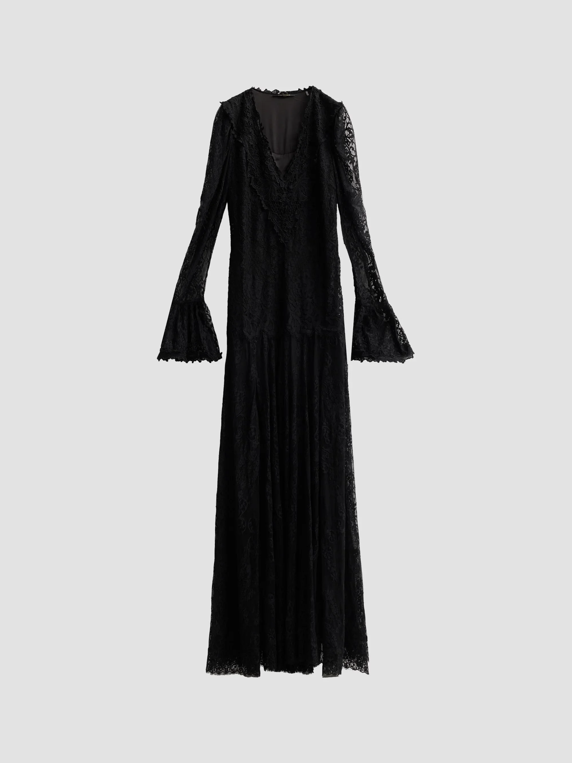 Women's Tori Lace Maxi Dress - Black - 1