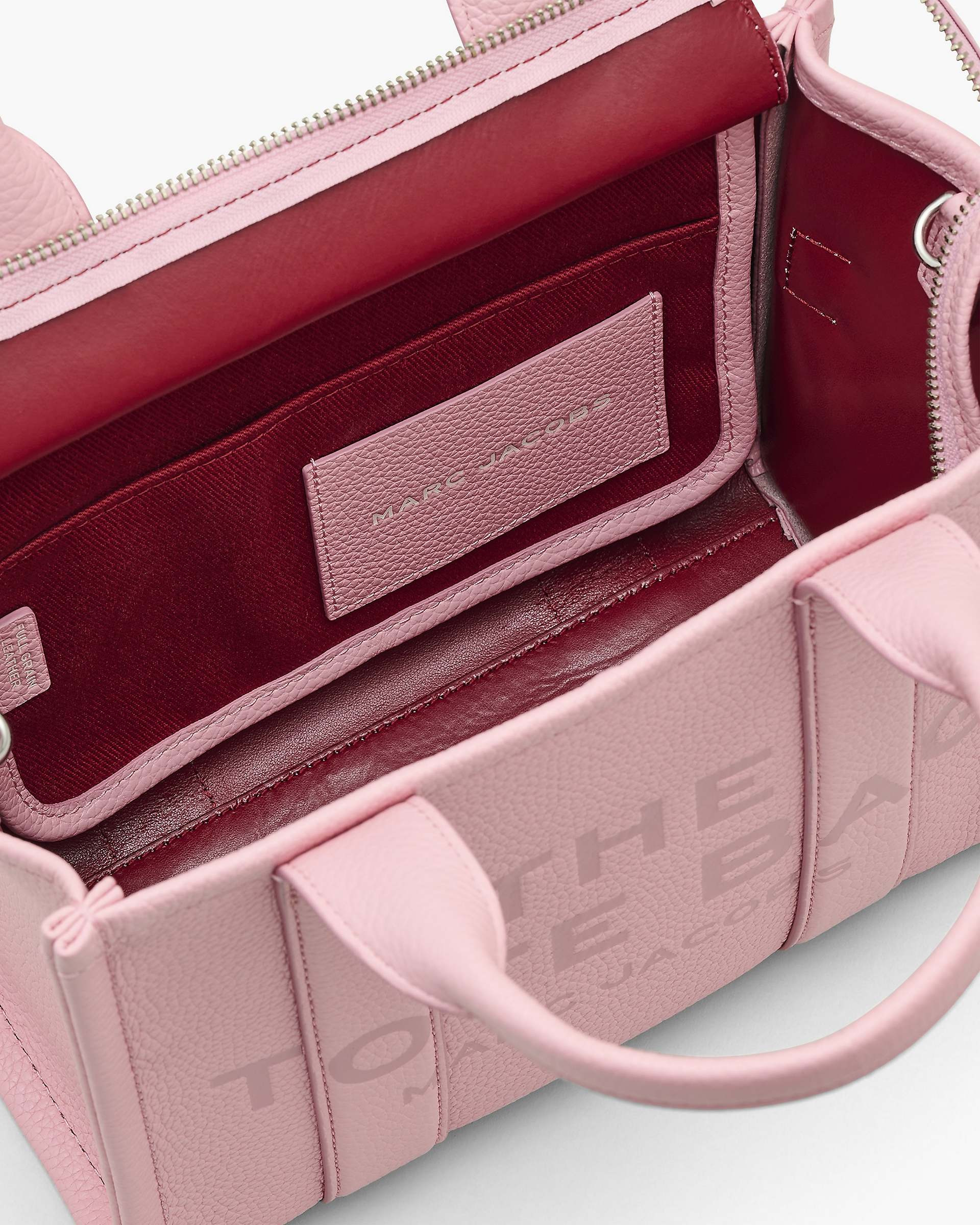 THE LEATHER MEDIUM TOTE BAG - 7