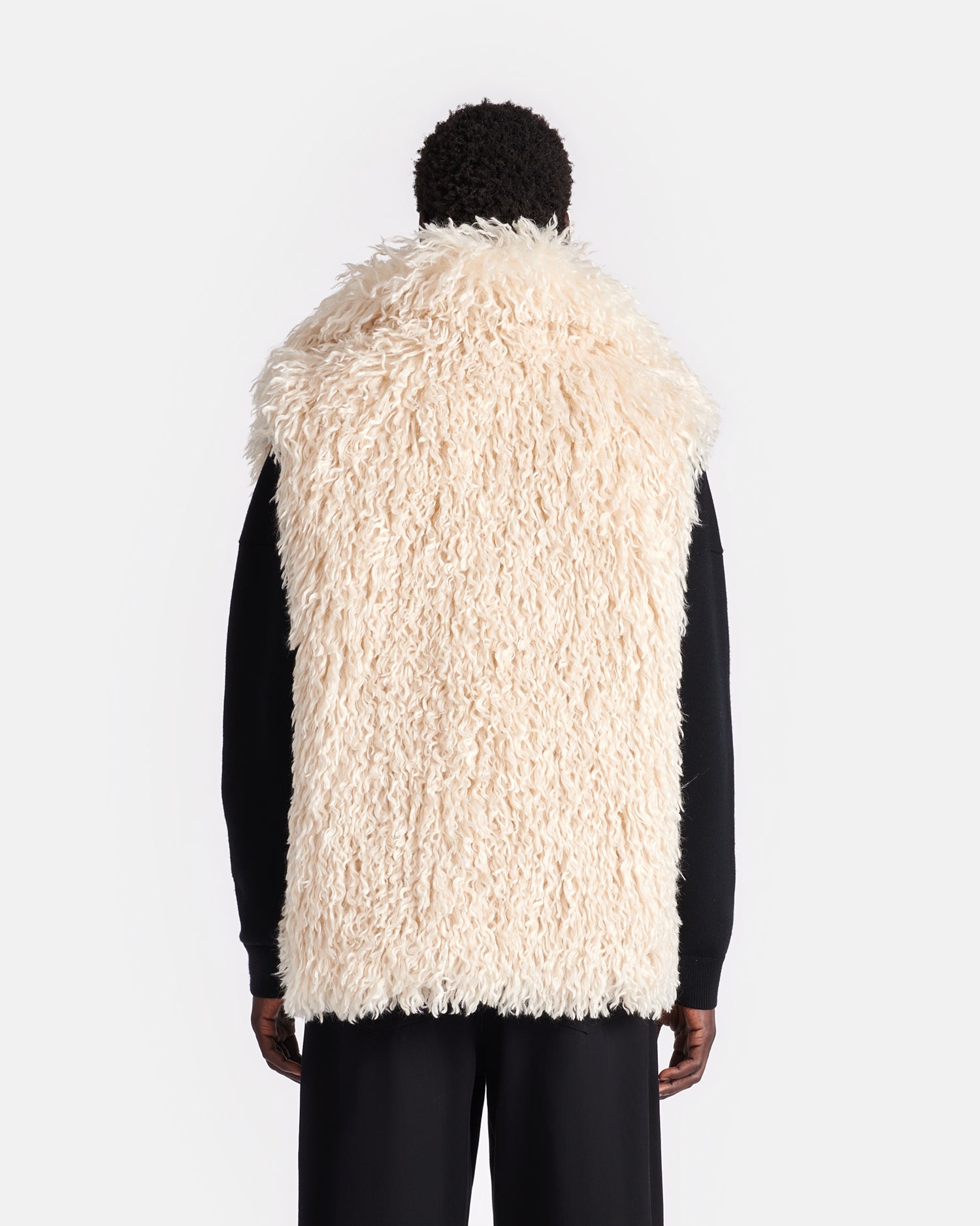 Faux Racka Fur Vest - 5