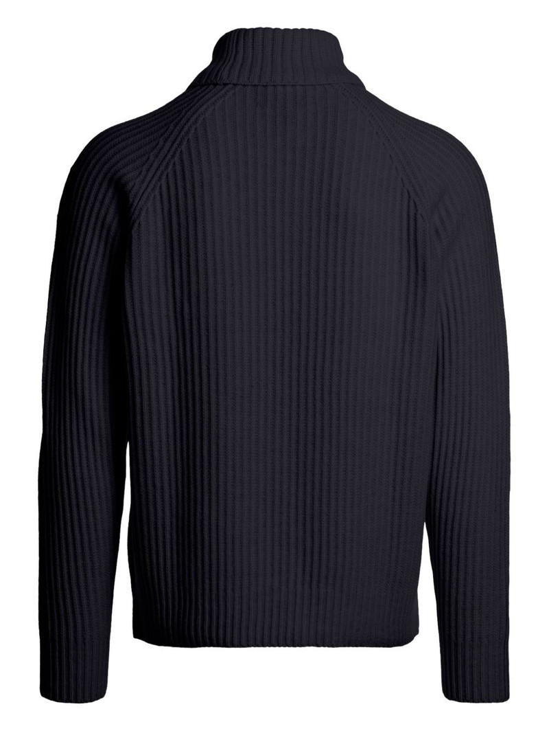 PARAJUMPERS turtleneck ribbed sweater outlook