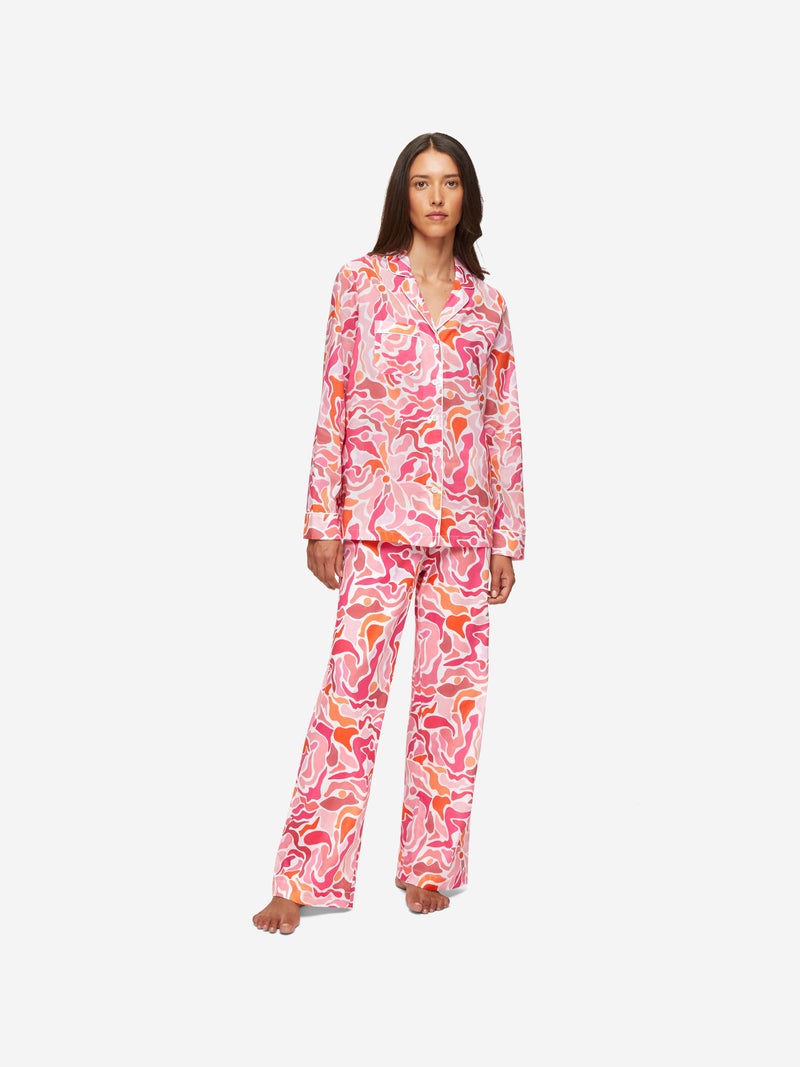 Women's Pyjamas Ledbury 61 Cotton Batiste Pink - 3