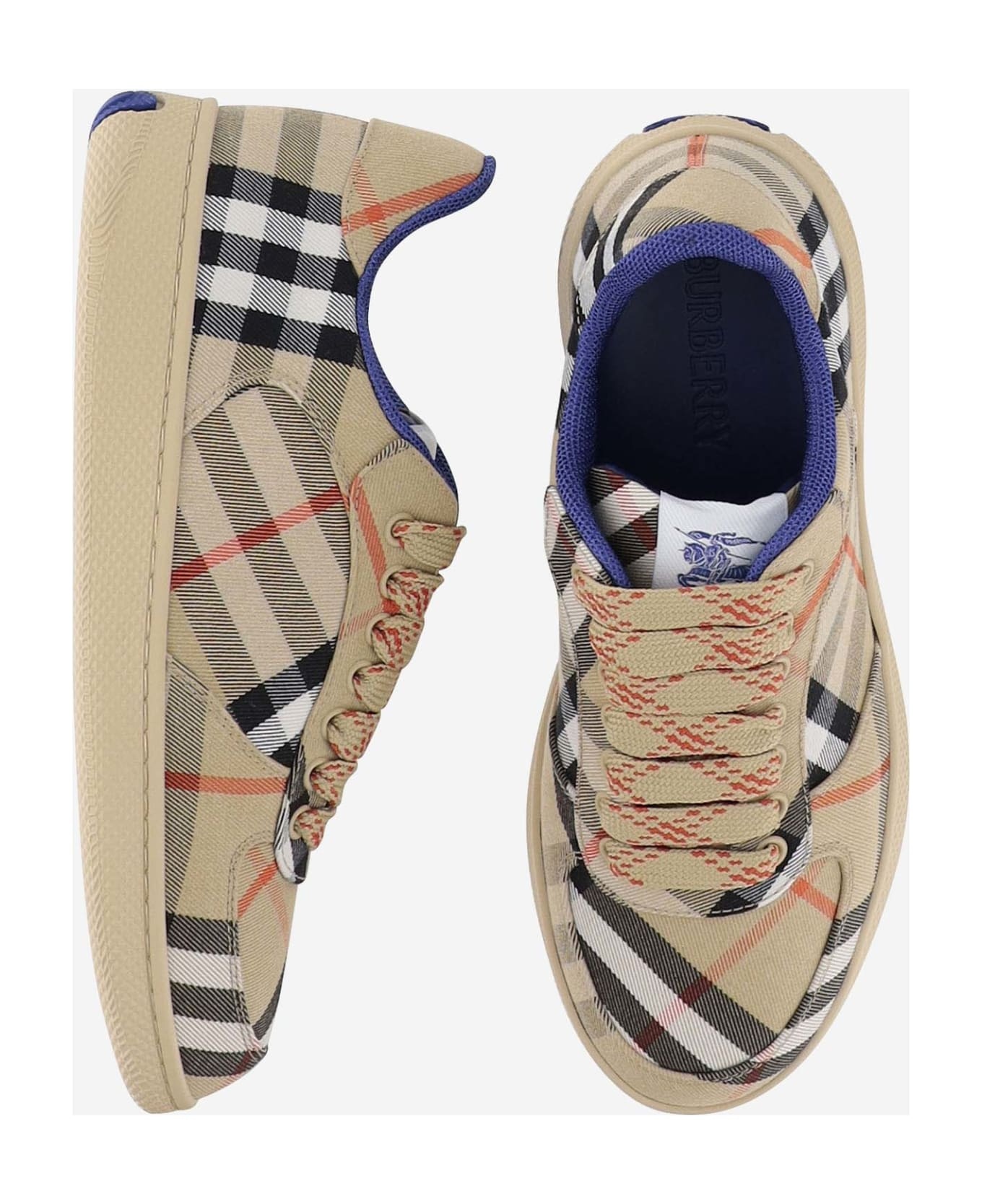 Terrace Sneakers With Check Pattern - 2