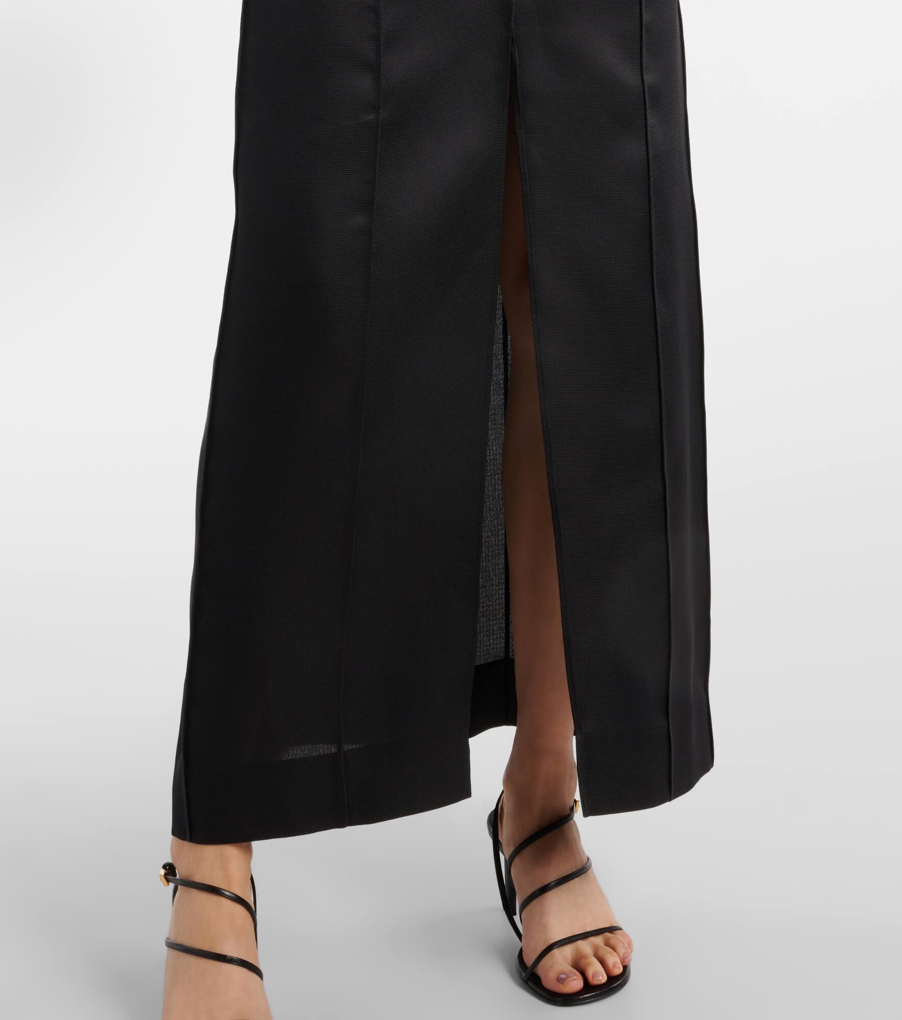 Tully silk gazar slip dress - 5