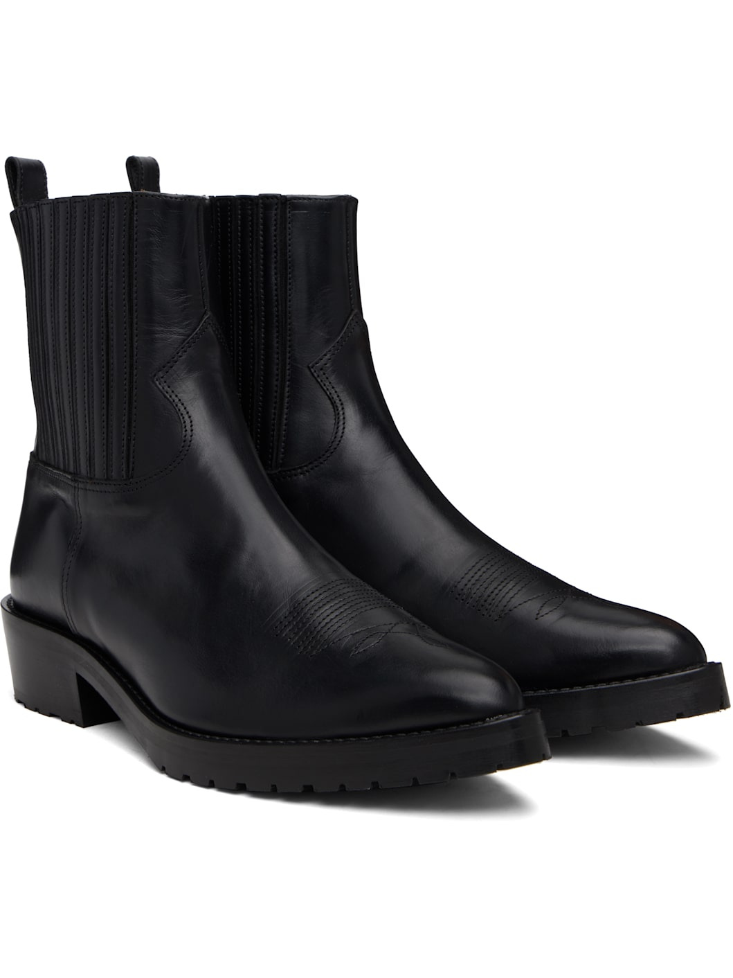 SSENSE Exclusive Black AJ996 Boots - 4