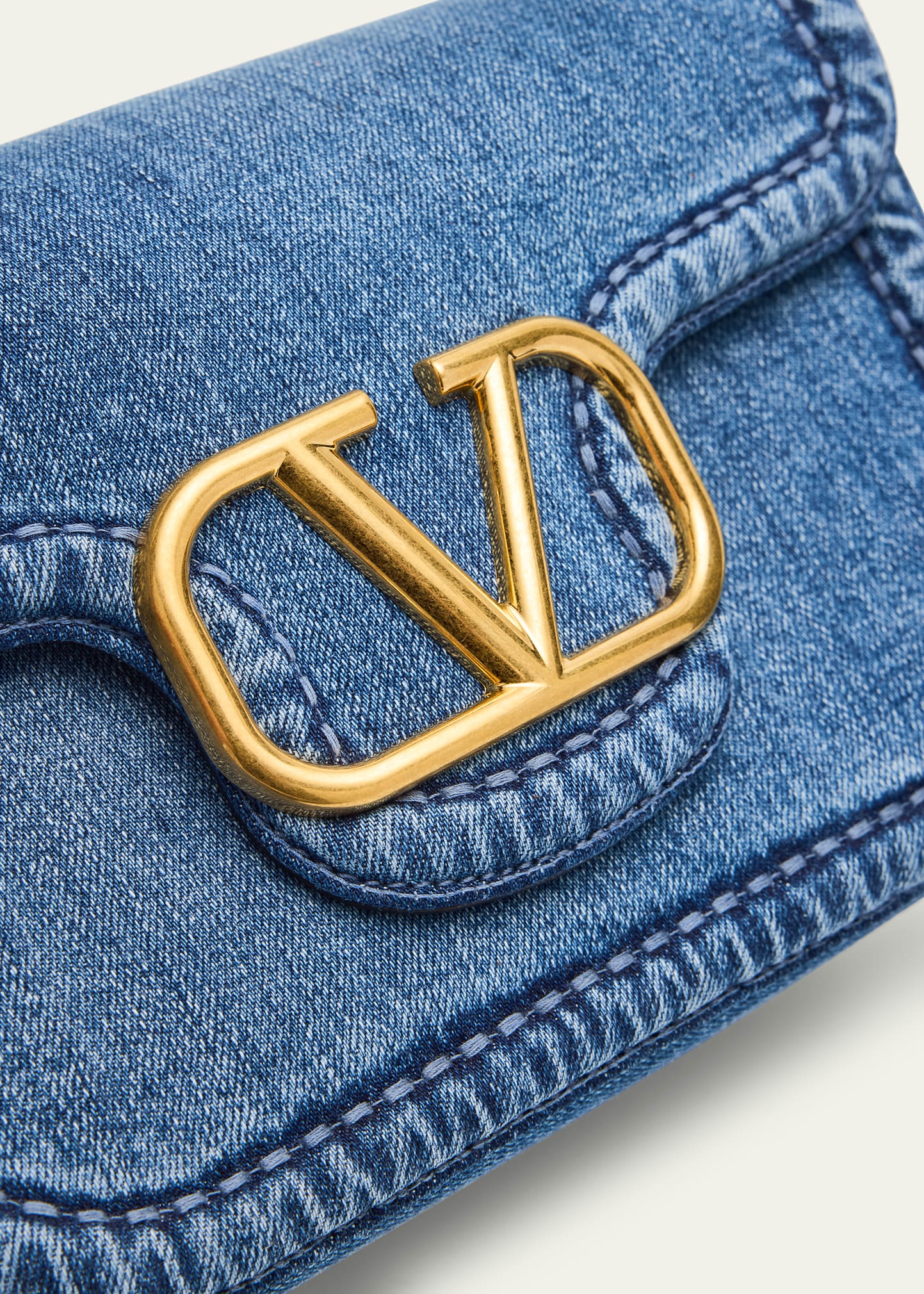 Alltime VLOGO Denim Shoulder Bag - 5