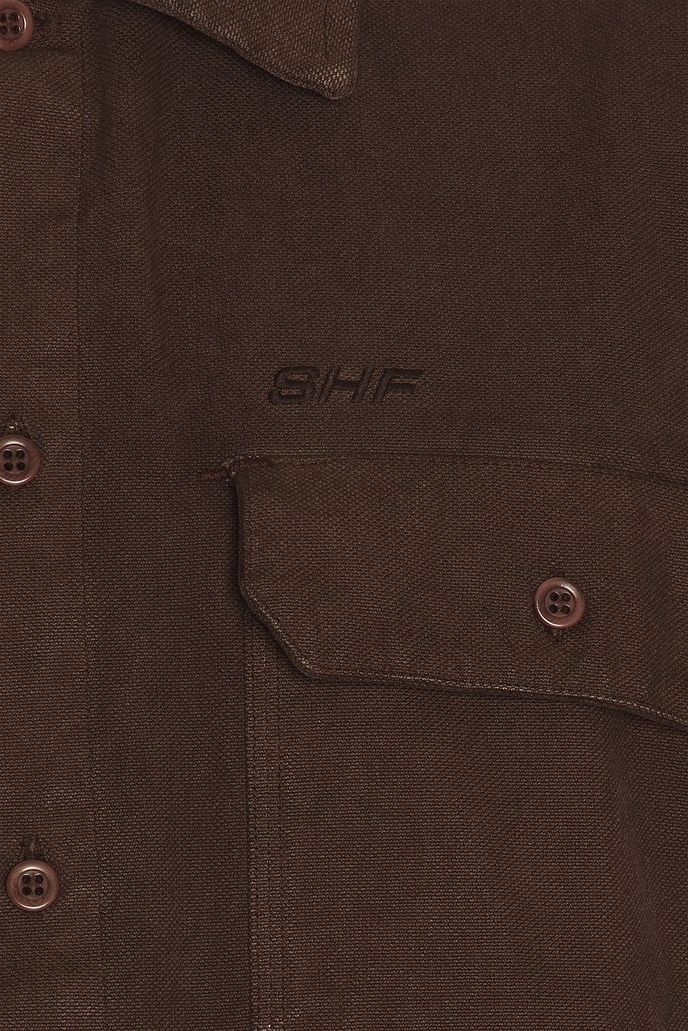 Canvas Work Overshirt Woven - 3