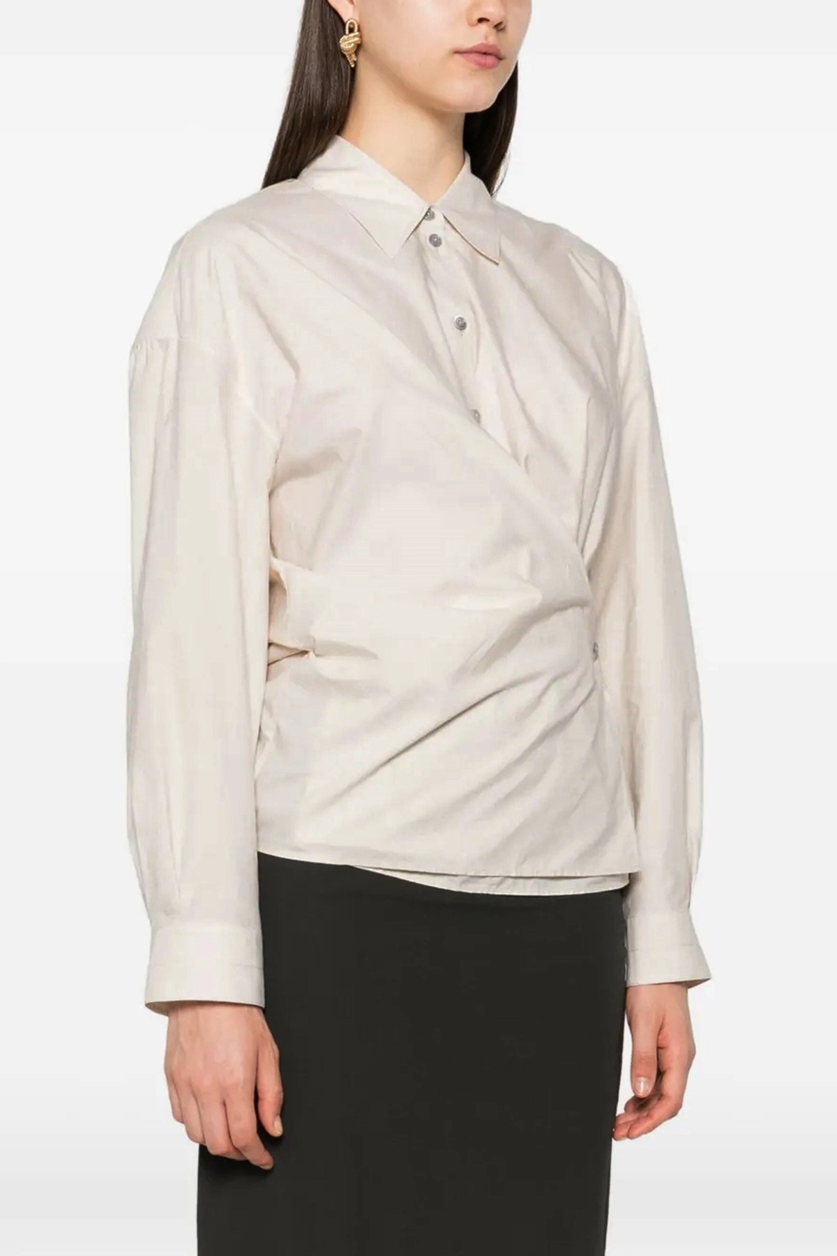 'Straight Collar Twisted' shirt - 2