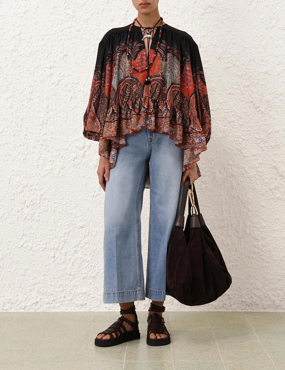 RHIANNON RUFFLE BILLOW BLOUSE - 7