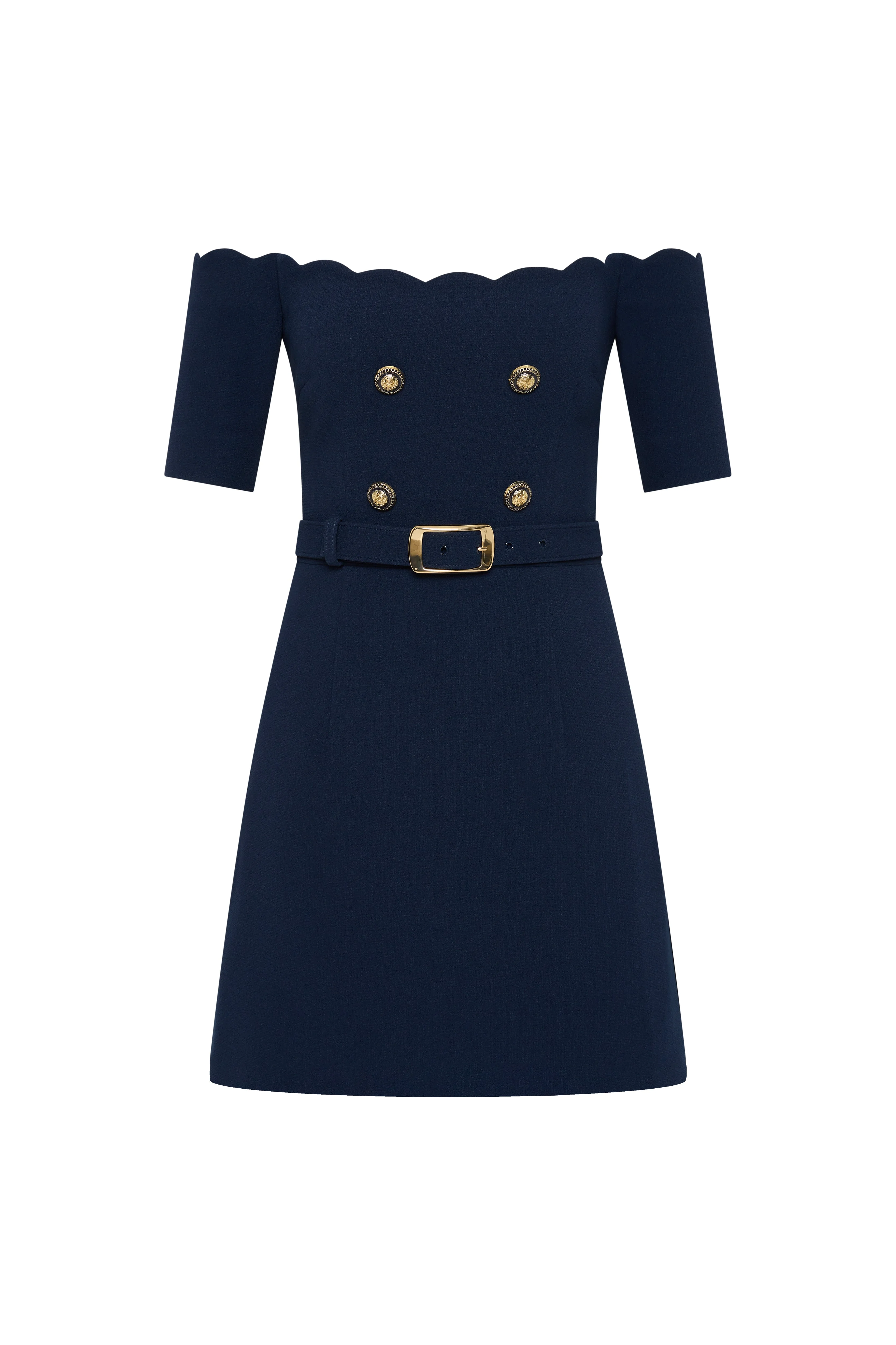 Marina Off The Shoulder Mini Dress - 1