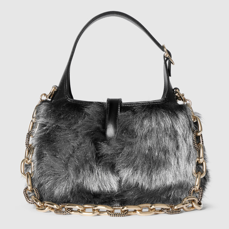 Gucci Jackie 1961 shearling bag 6