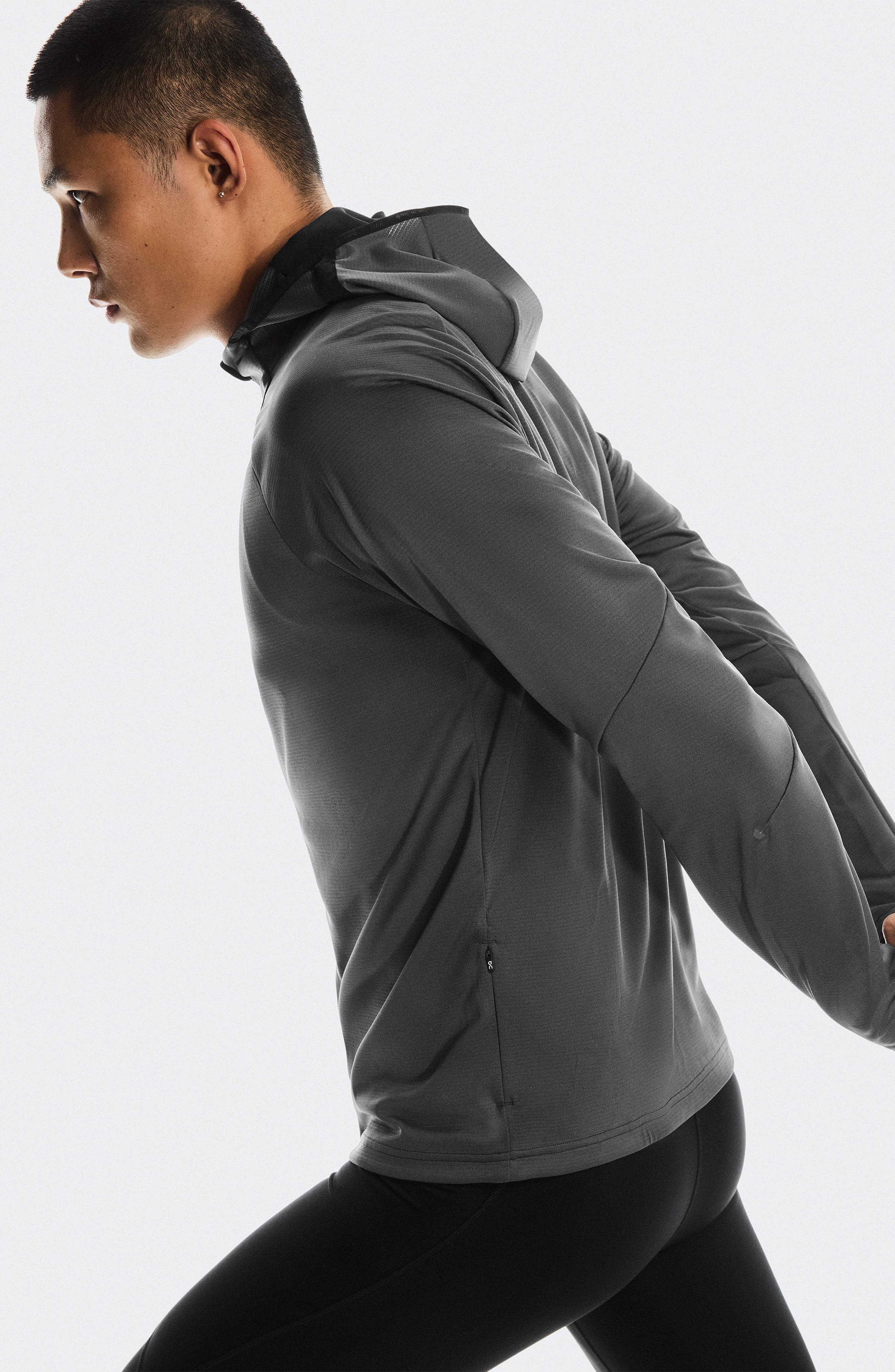 On Climate Zip Hoodie in Eclipse at Nordstrom - 5