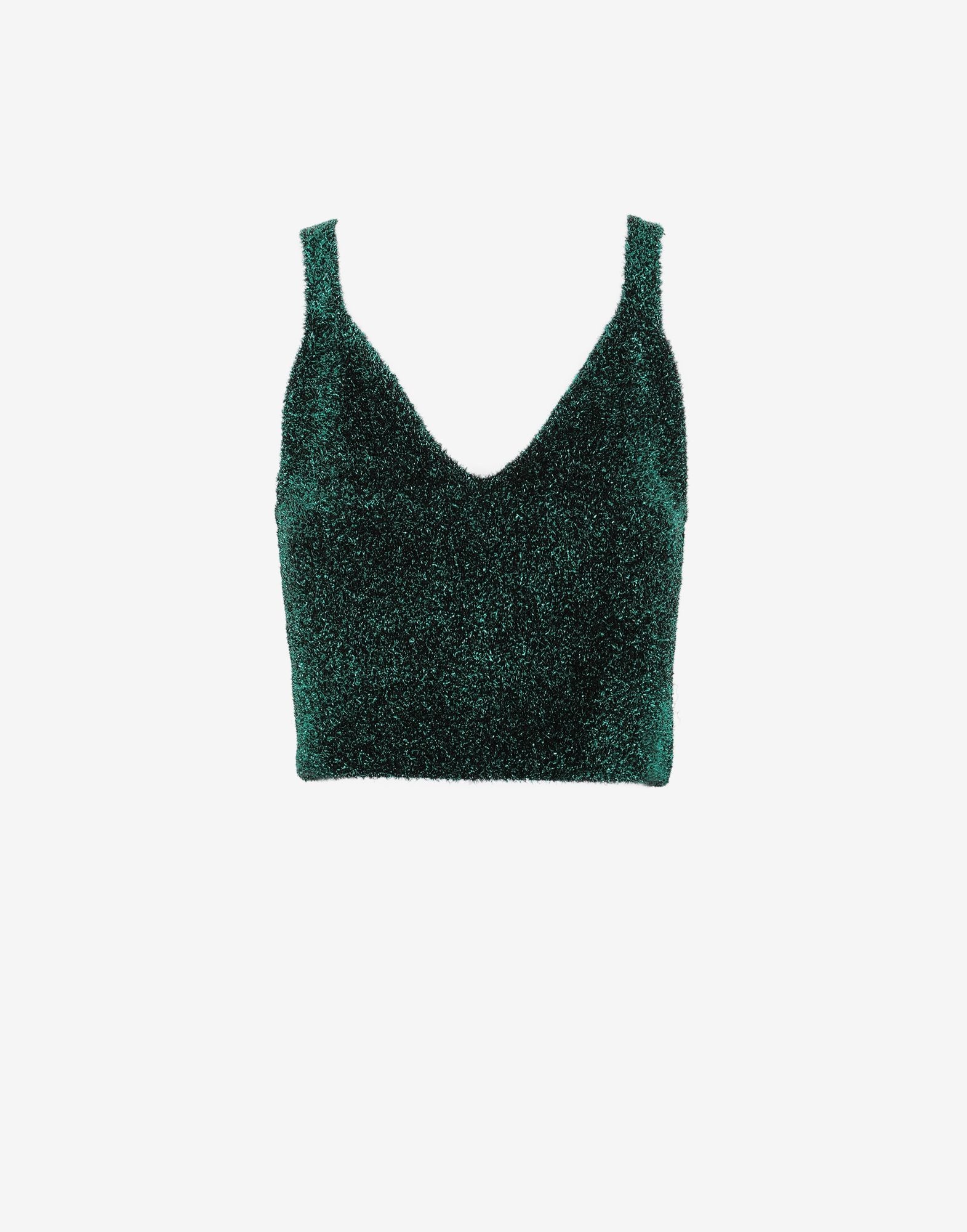 Lurex crop top - 1