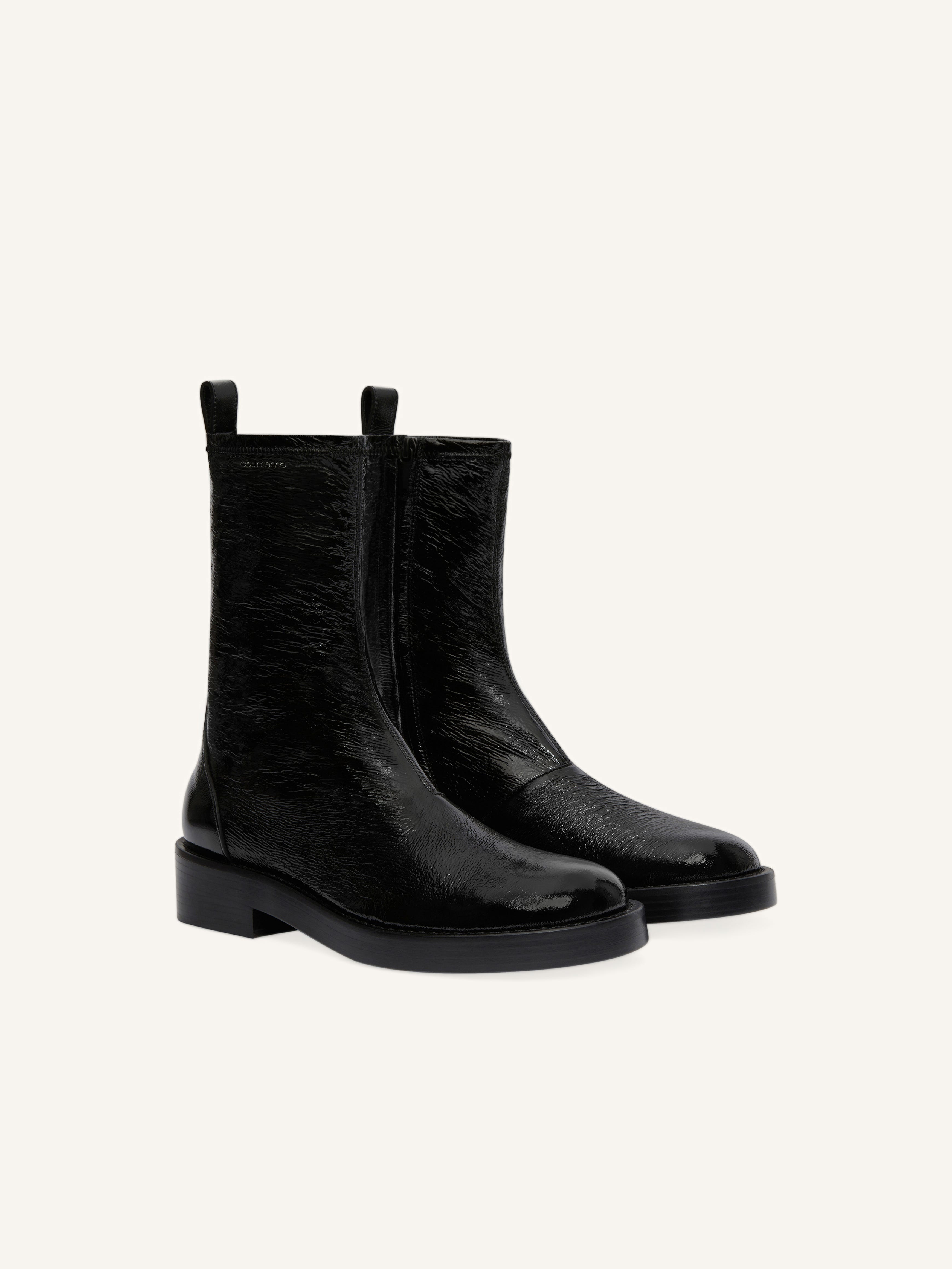 STRETCH VINYL BOOTS - 2