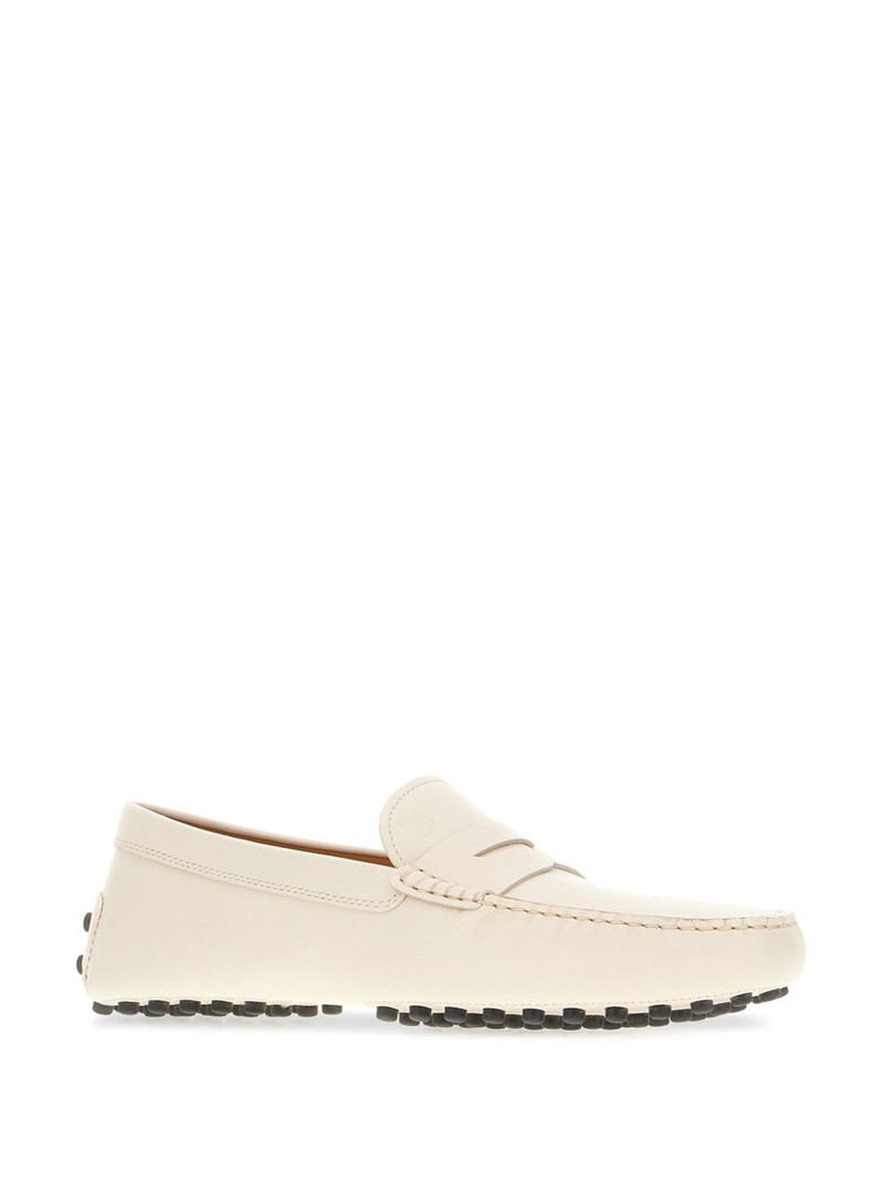 Tod's leather loafers outlook