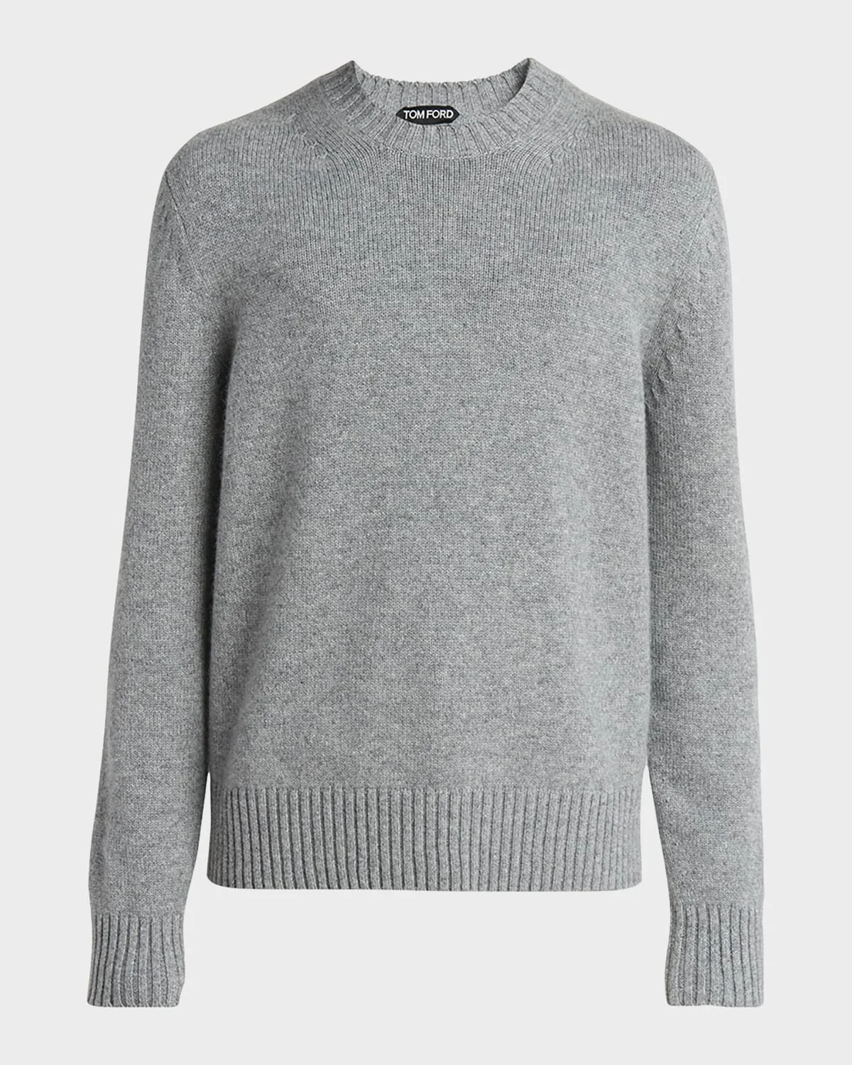 Men's 5 Gauge Cashmere Crewneck Sweater - 1
