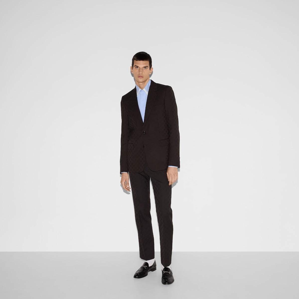 GG wool jacquard suit - 3