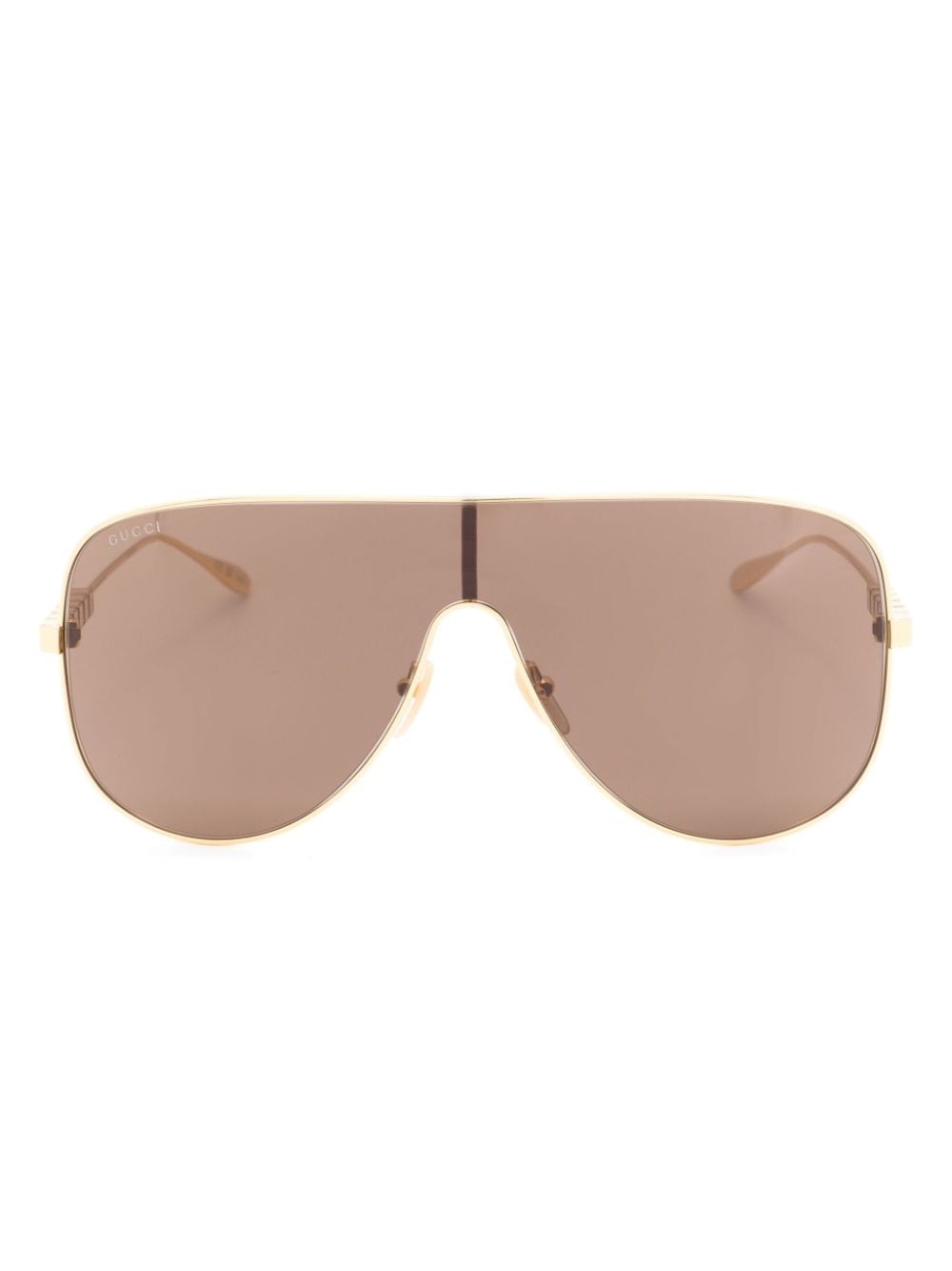 round-frame sunglasses - 1