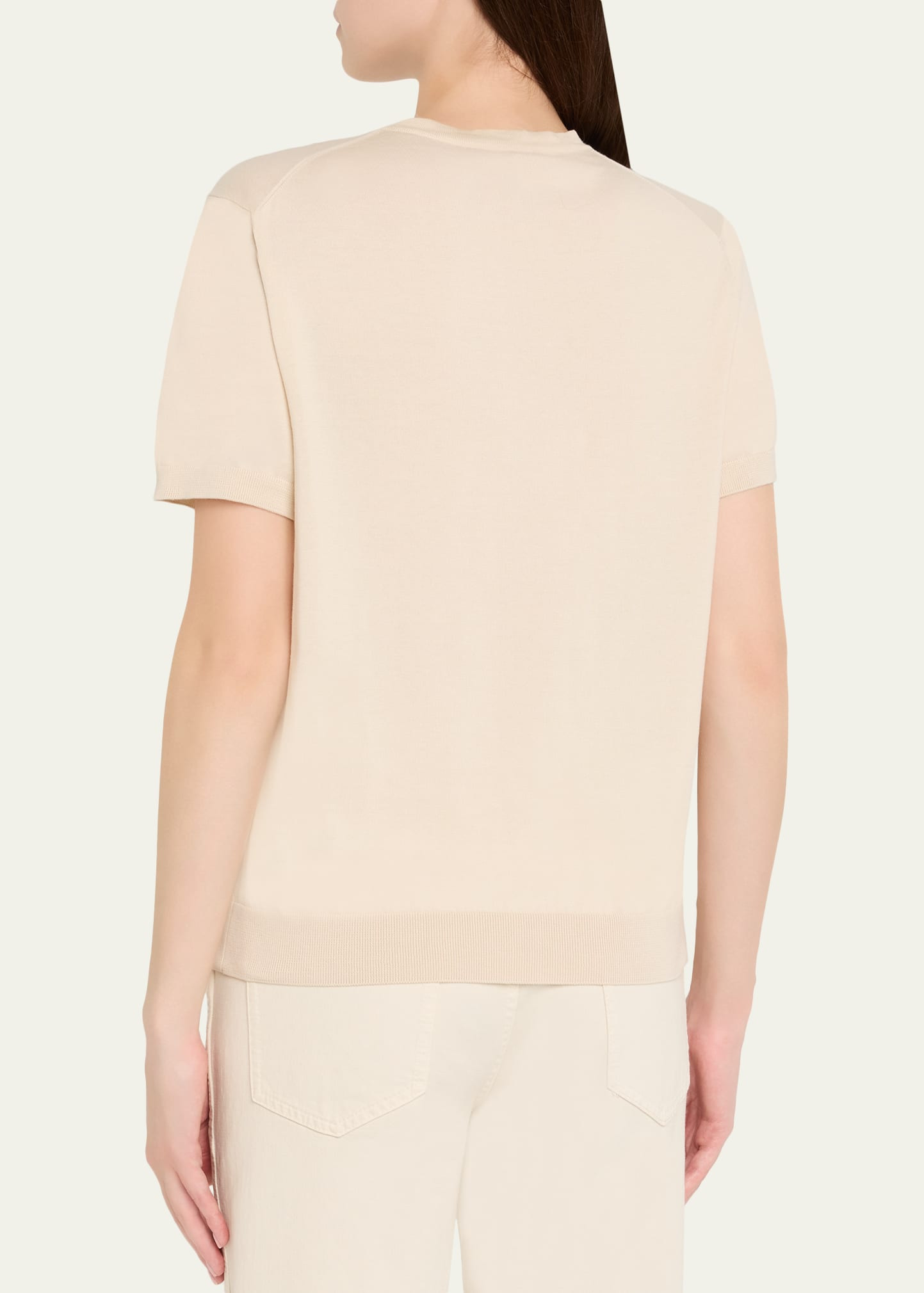 Ice Wish Short-Sleeve Crewneck Sweater - 3