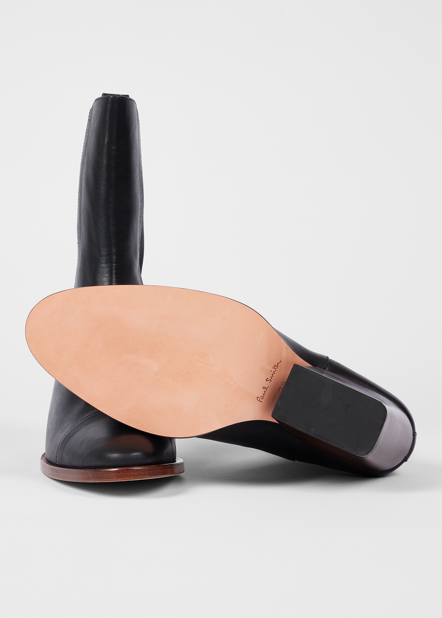 Women's Black Leather 'Topaz' Boots - 2