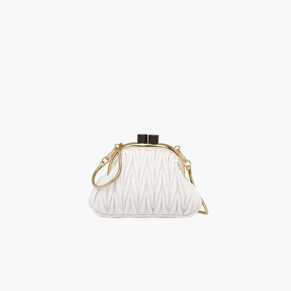 Miu Belle nappa leather mini-bag - 3