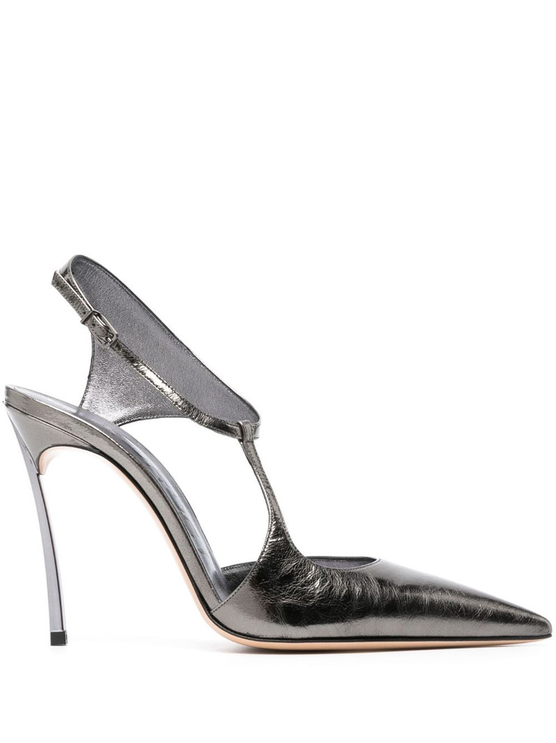 Super Blade Melody 100mm metallic pumps 1