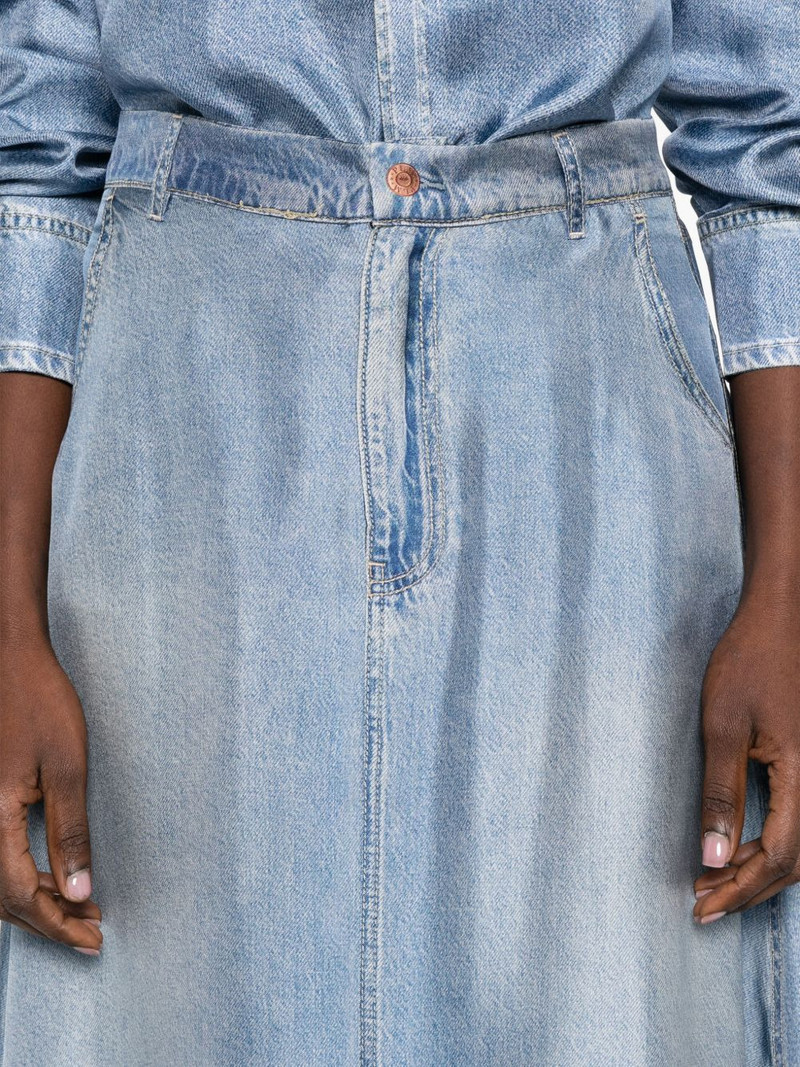Aloe clear blue pocket skirt 5