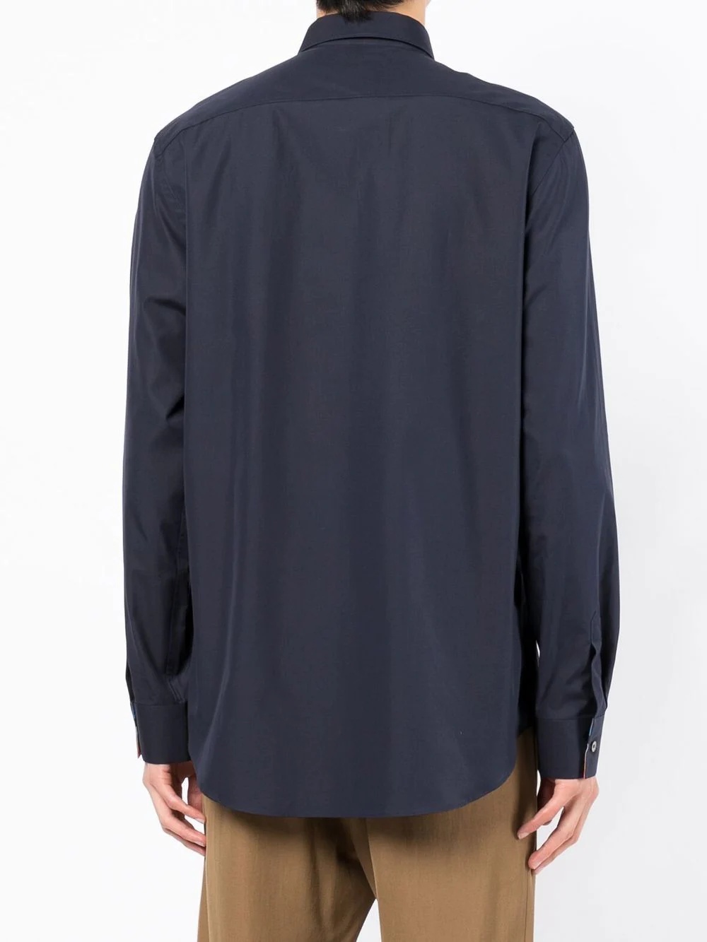 long-sleeve cotton shirt - 4