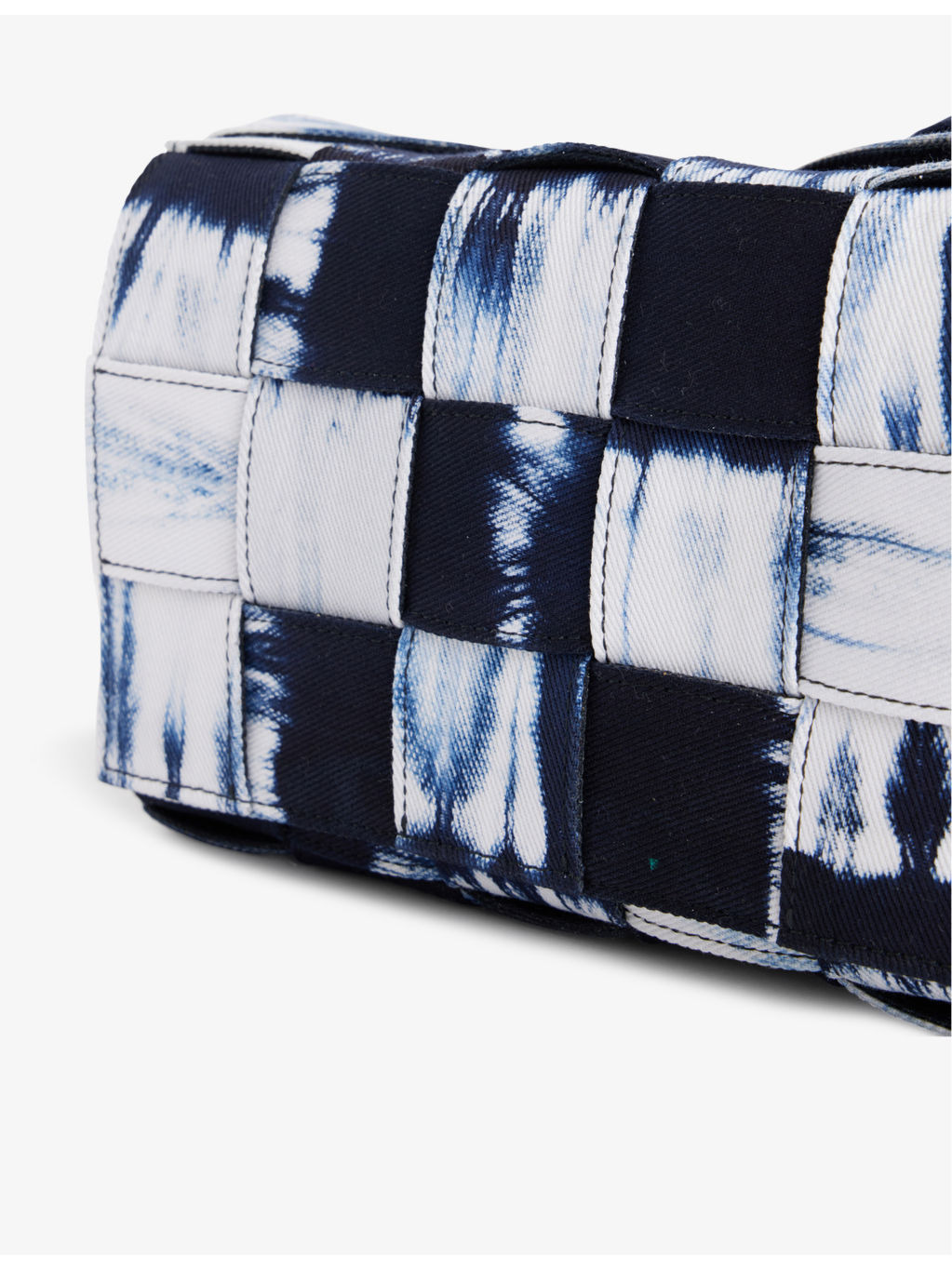 Cassette tie-dye denim cross-body bag - 2
