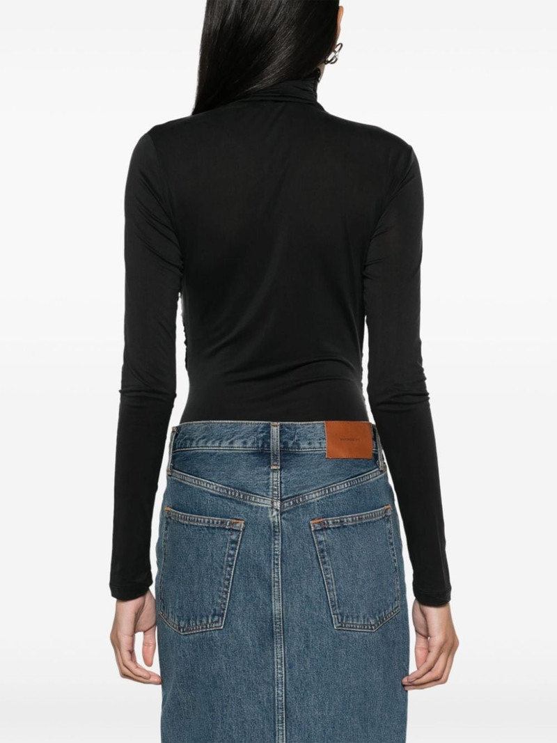 Patra drape-panel ruched bodysuit 4