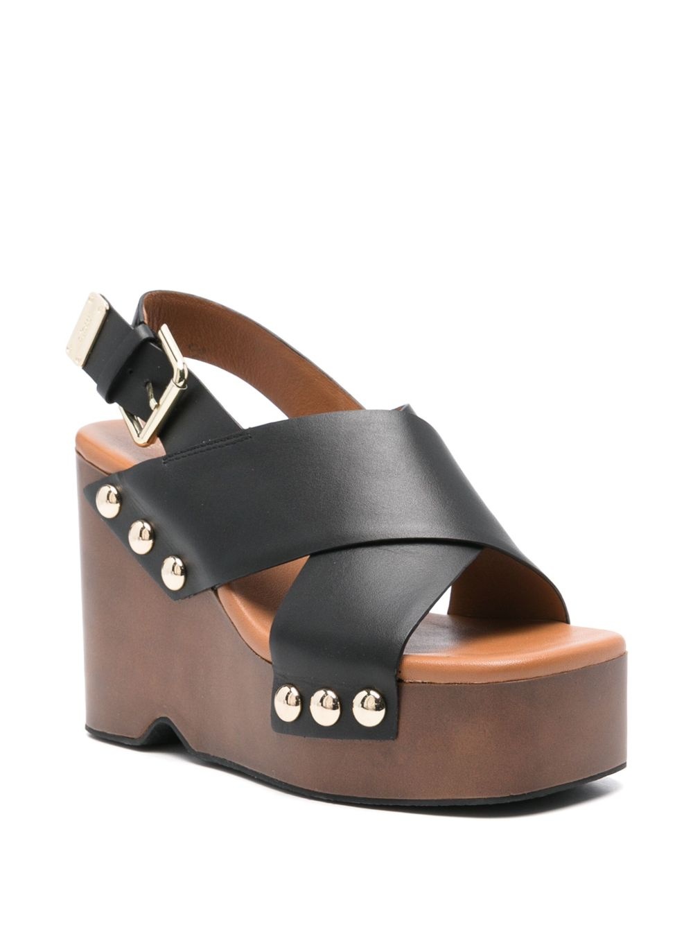100mm platform sandals - 2