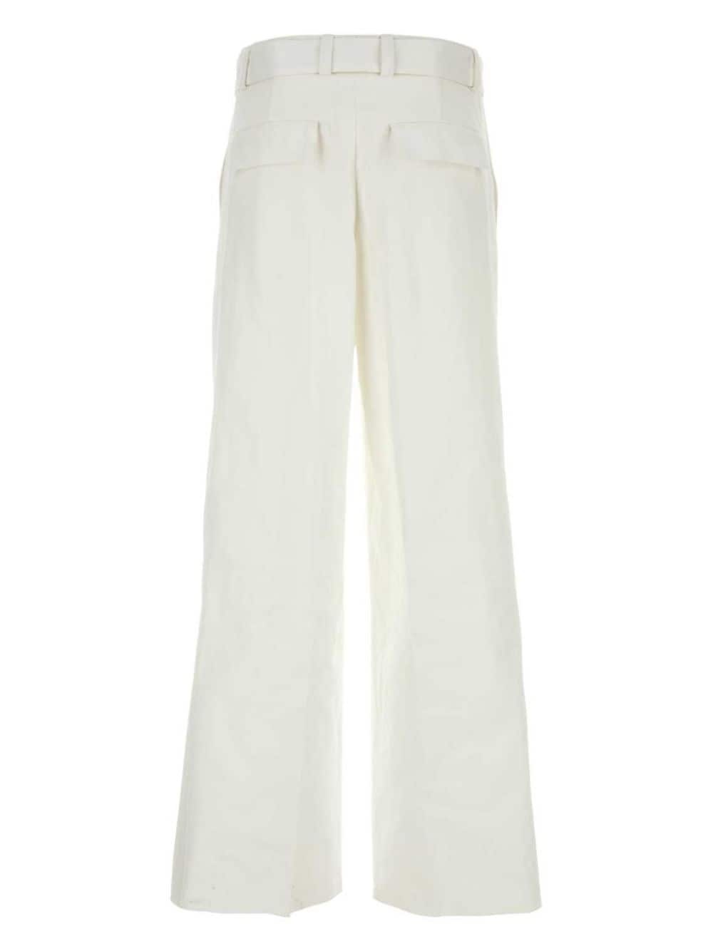belted wide-leg trousers - 2