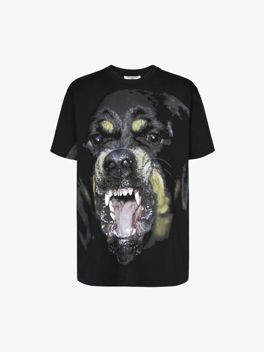 ROTTWEILER OVERSIZED PRINTED T-SHIRT - 1