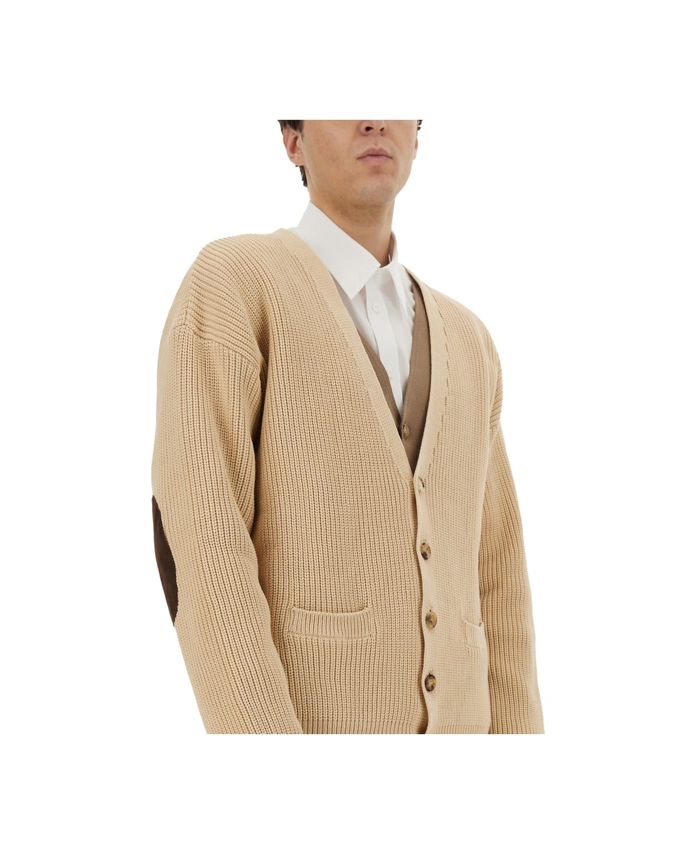 Organic Cotton Blend Cardigan - 4
