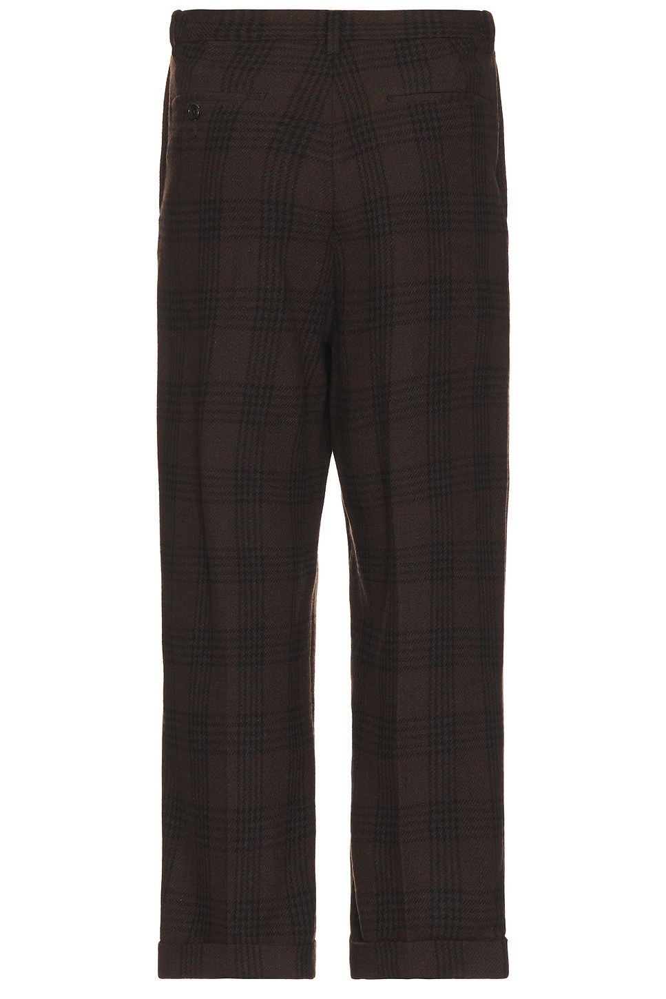 Ivy Trousers Wide Recycle Wool Plaid - 2