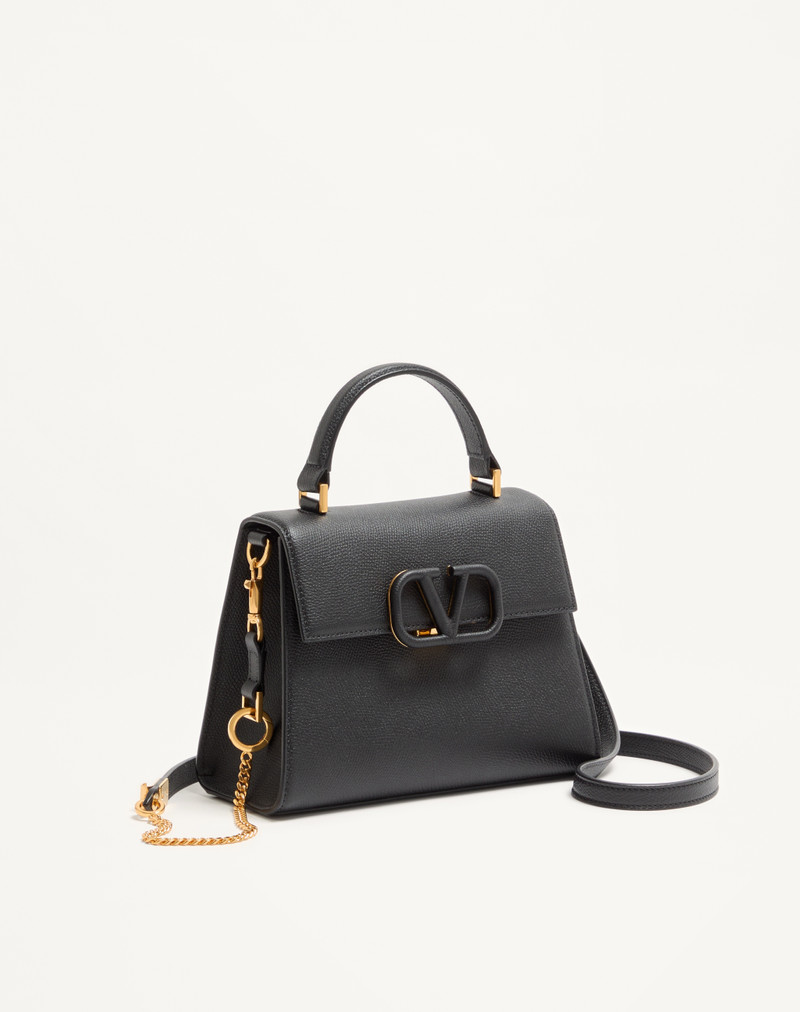 SMALL VSLING GRAINY CALFSKIN HANDBAG 3